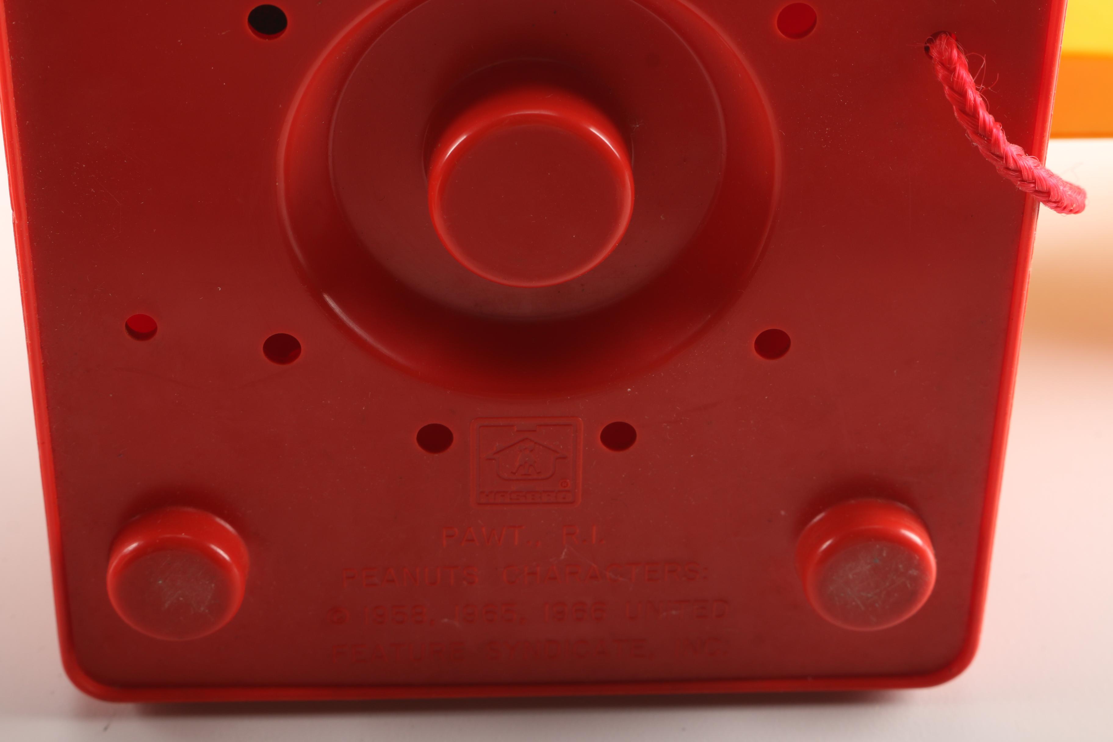 Vintage Snoopy Toy Phone, Coin Bank Phone and Other Items