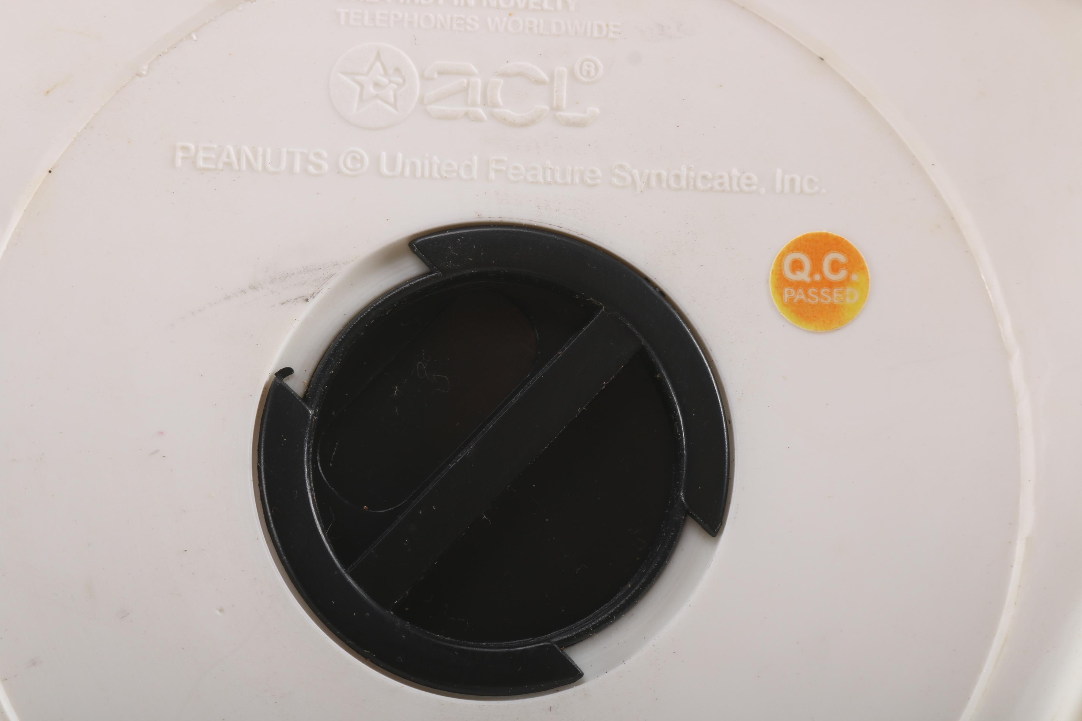 Vintage Snoopy Toy Phone, Coin Bank Phone and Other Items