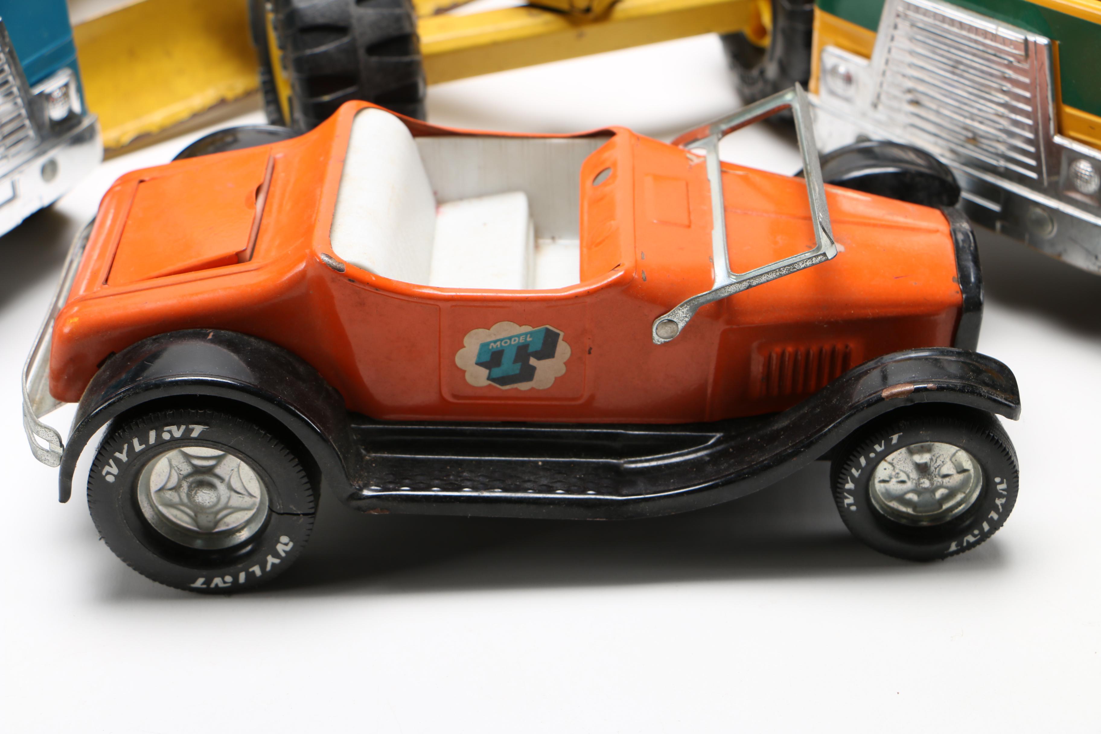 Vintage Nylint, ERTL and Tonka Toy Cars