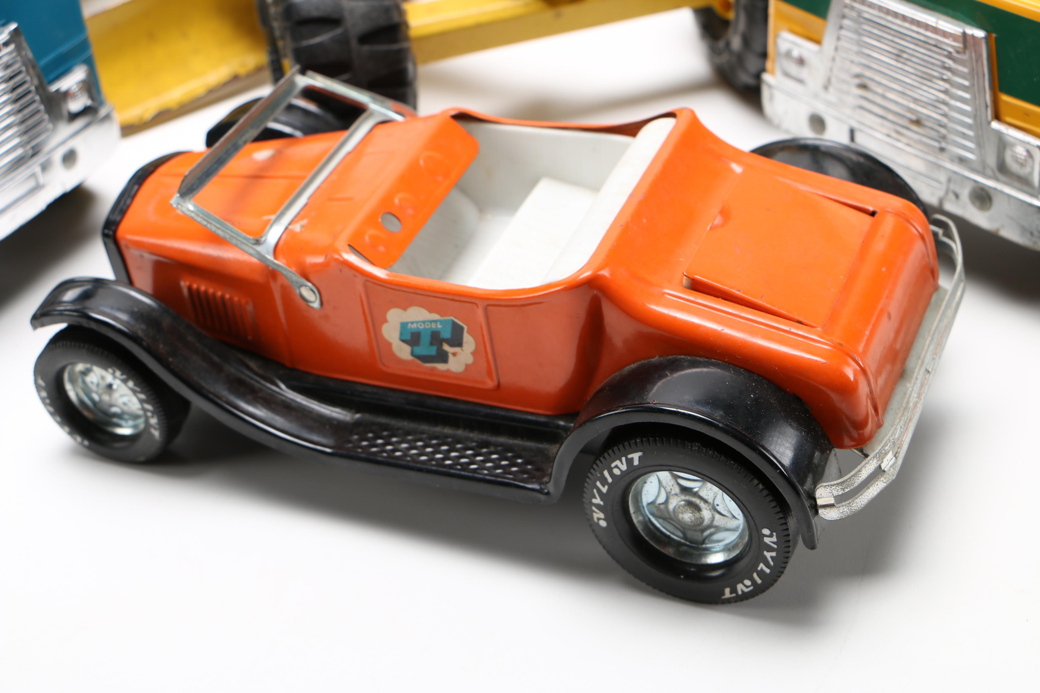 Vintage Nylint, ERTL and Tonka Toy Cars