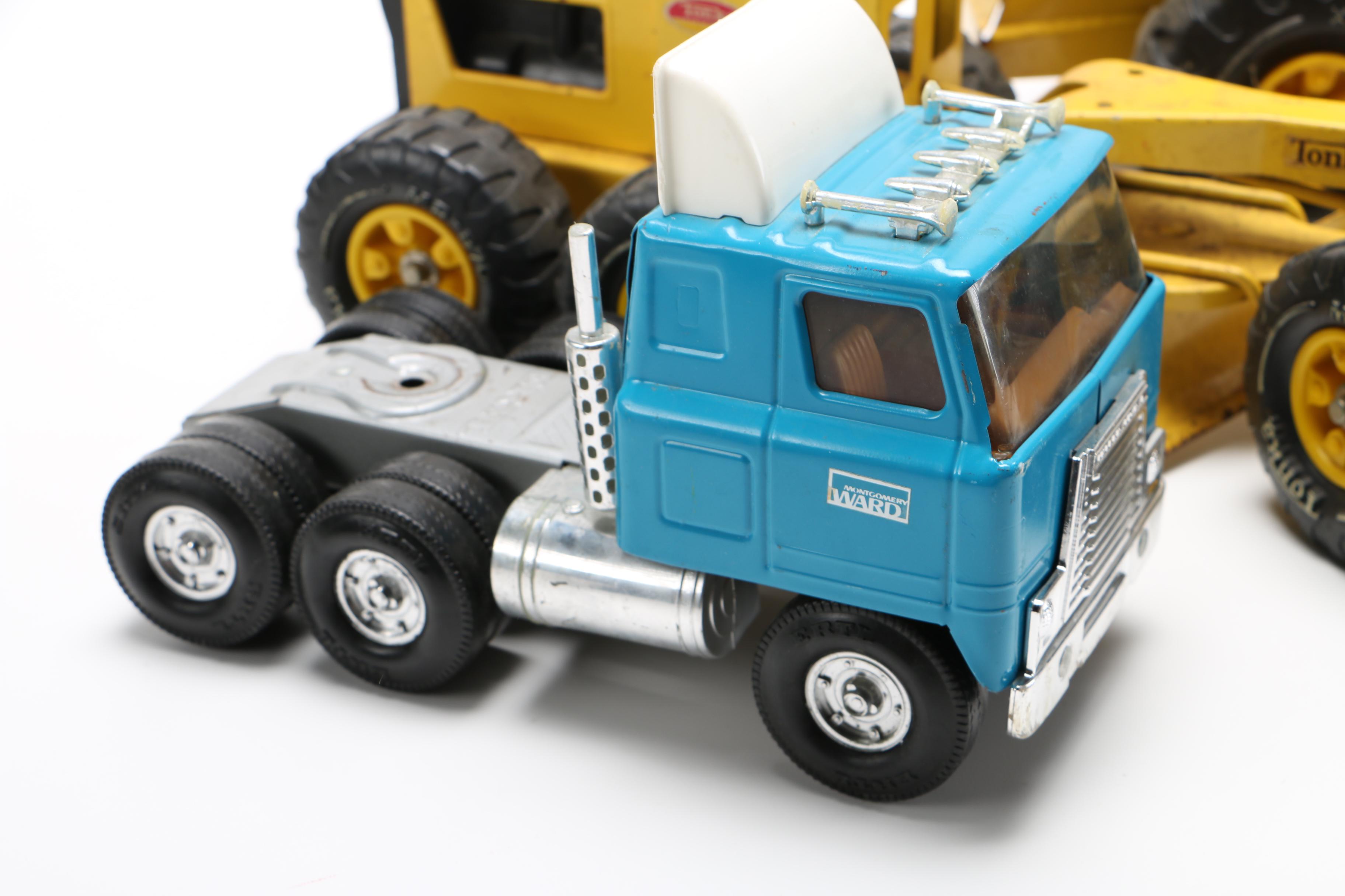 Vintage Nylint, ERTL and Tonka Toy Cars