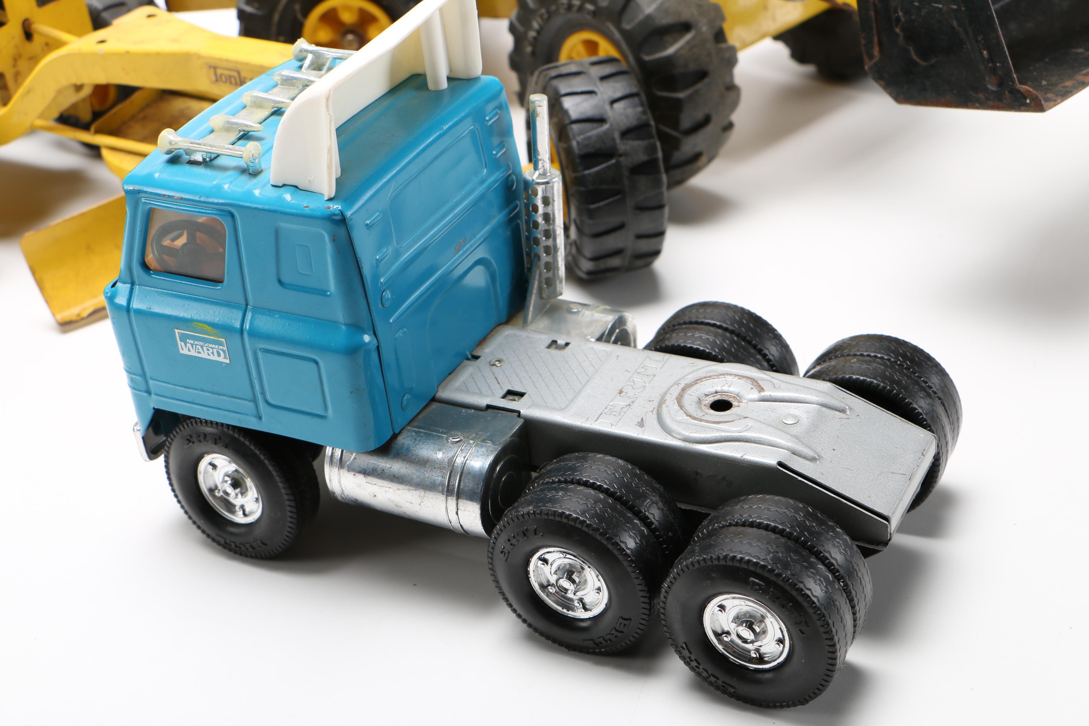 Vintage Nylint, ERTL and Tonka Toy Cars