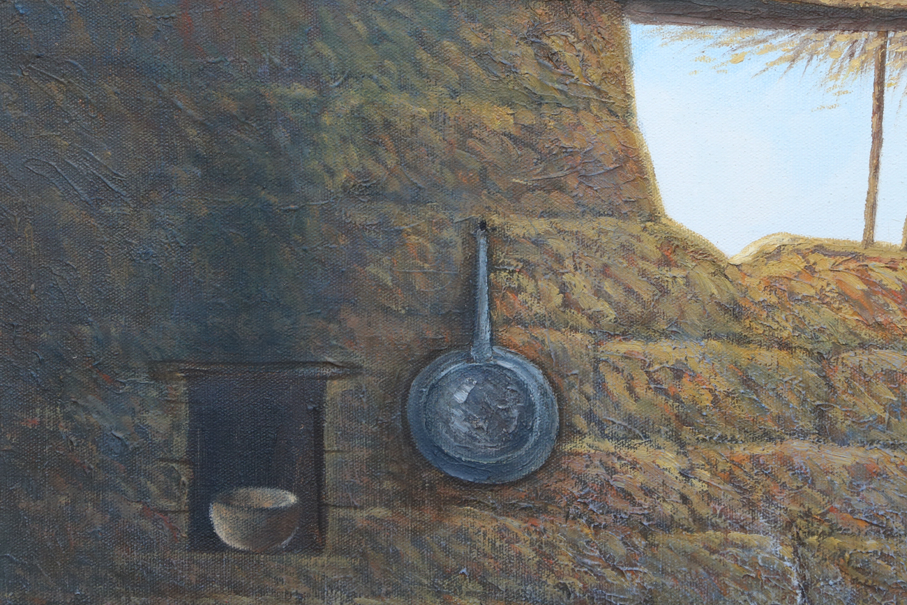 Acrylic Still Life Painting On Canvas