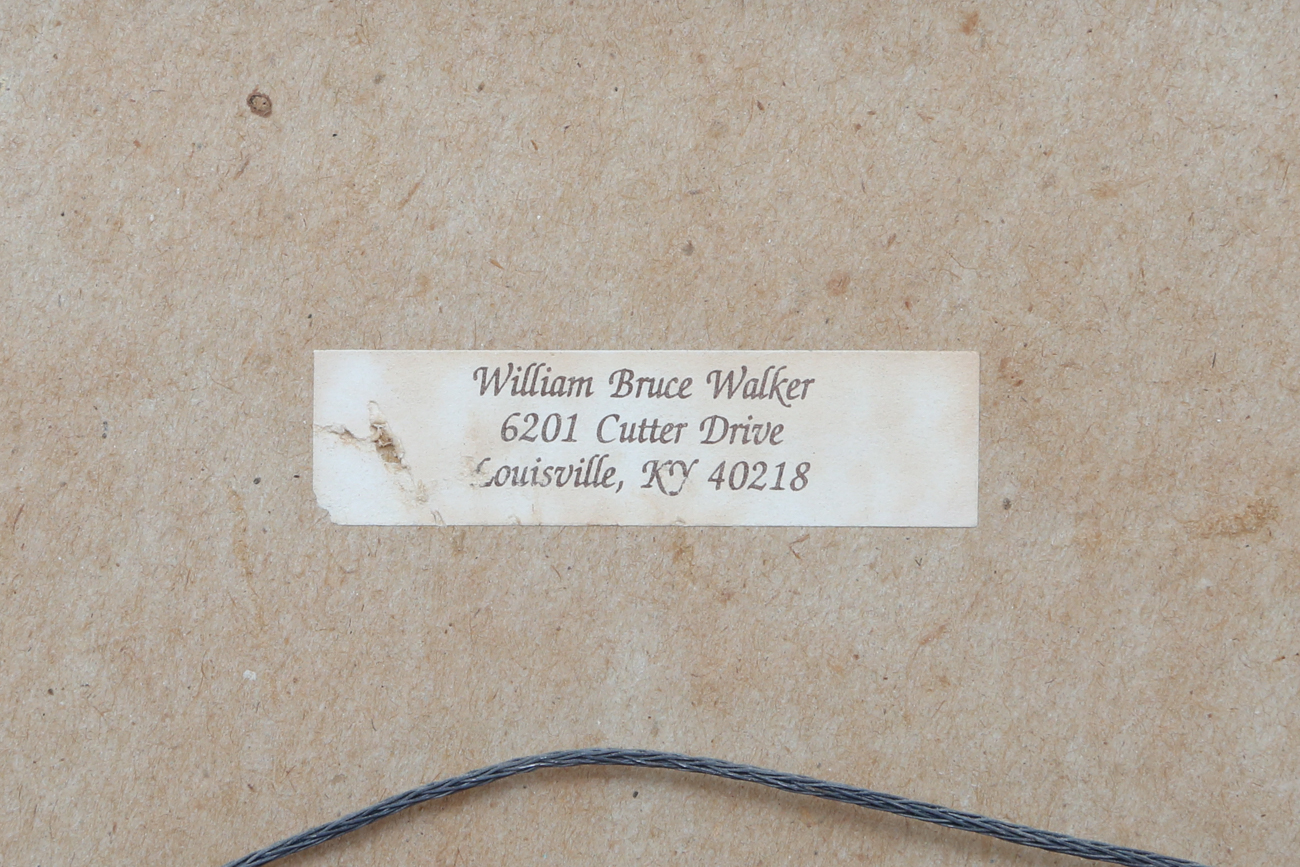 William Bruce Walker Original Watercolor Painting "Saxit"