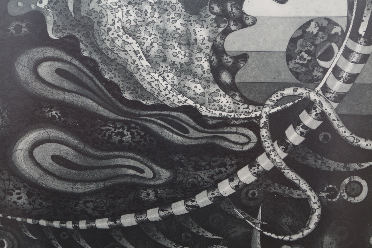 Saisunee Supinna Limited Edition Etching "To Daydream"