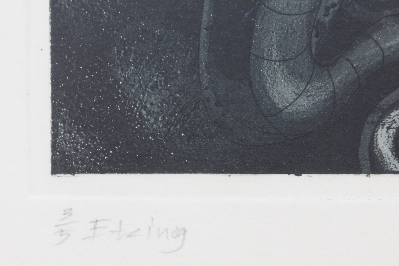 Saisunee Supinna Limited Edition Etching "To Daydream"