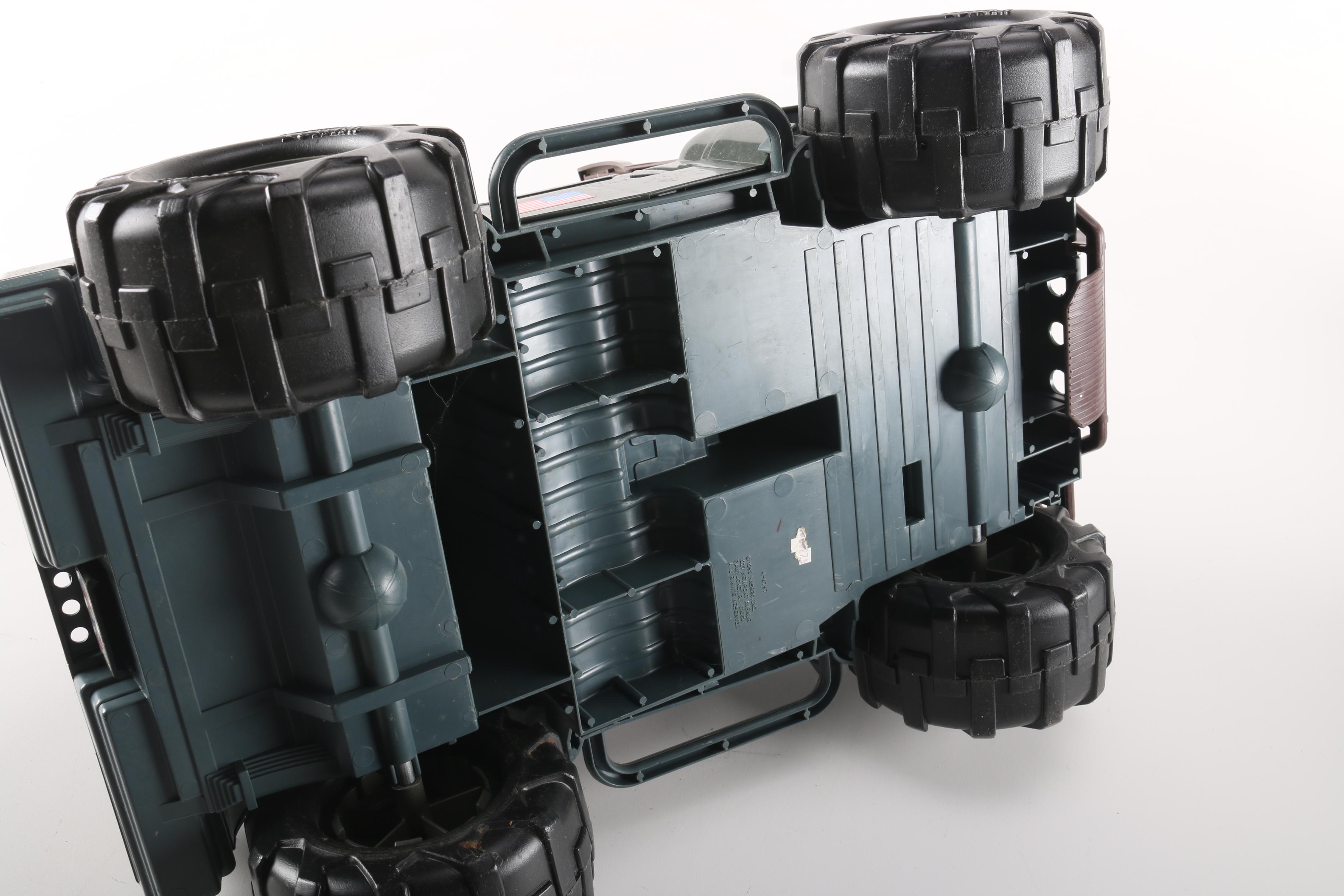 Trio of 1990s Hasbro Tonka G.I. Joe Jeeps