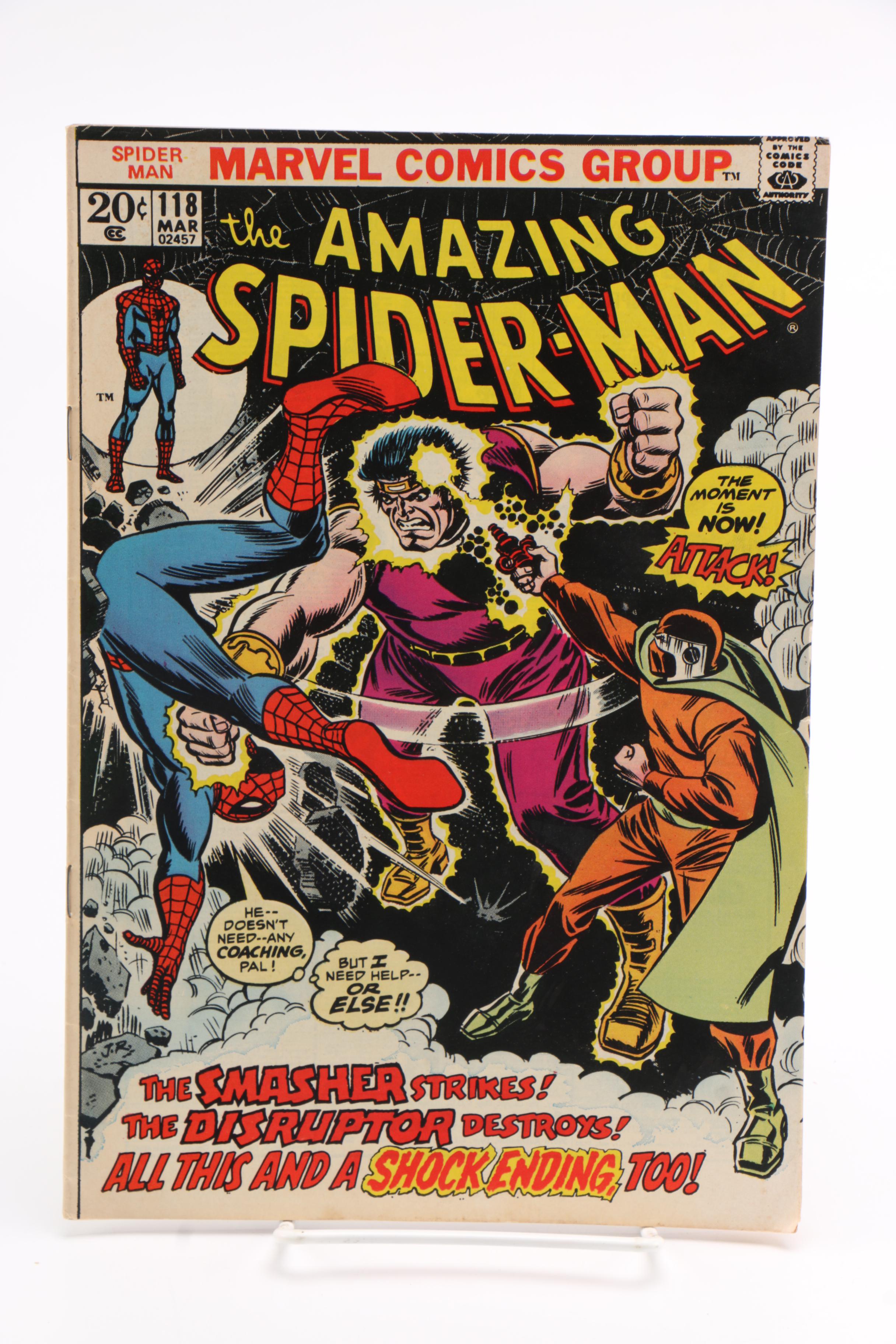 Bronze Age Marvel Comics Including Luke Cage, Iron Fist, Spider-Man