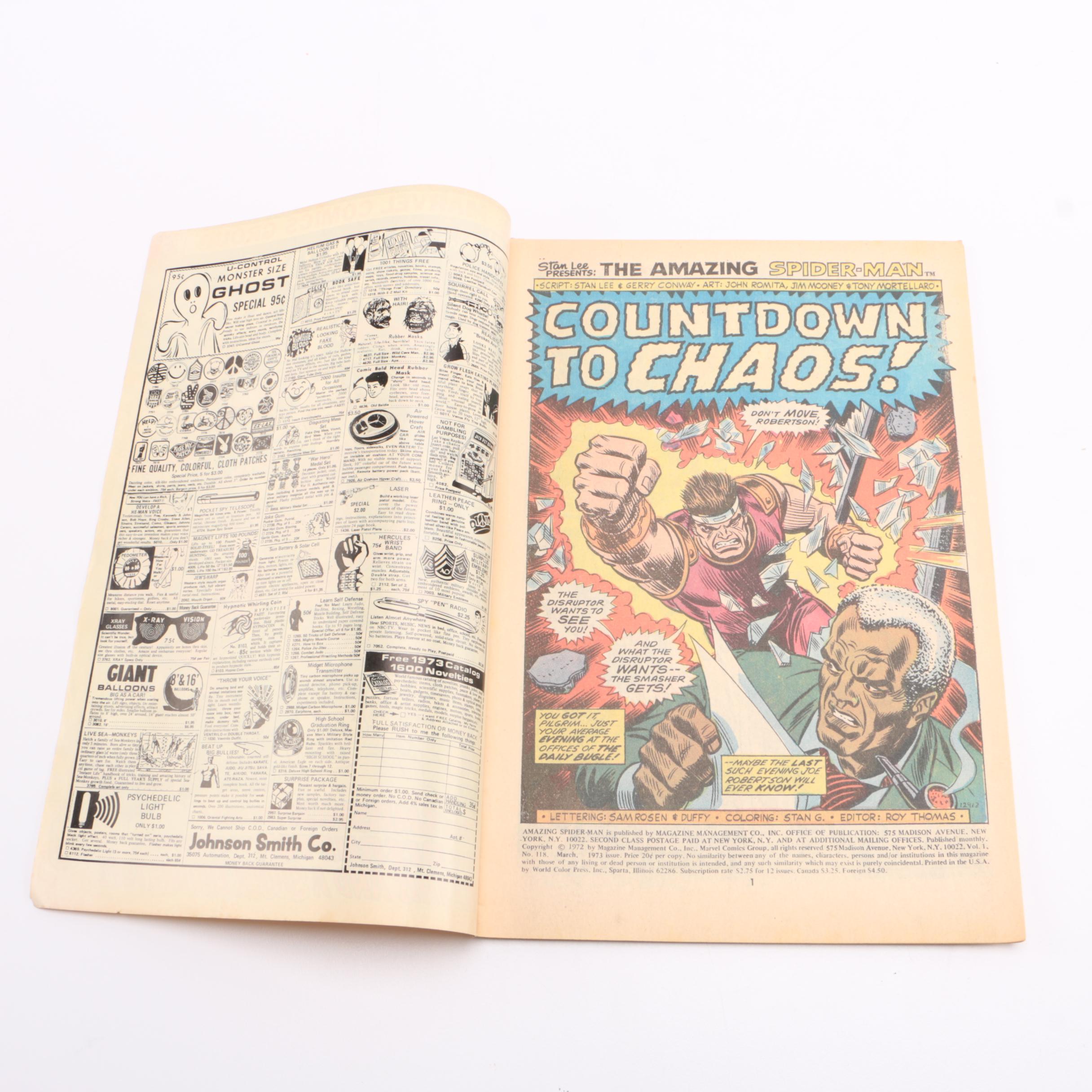 Bronze Age Marvel Comics Including Luke Cage, Iron Fist, Spider-Man