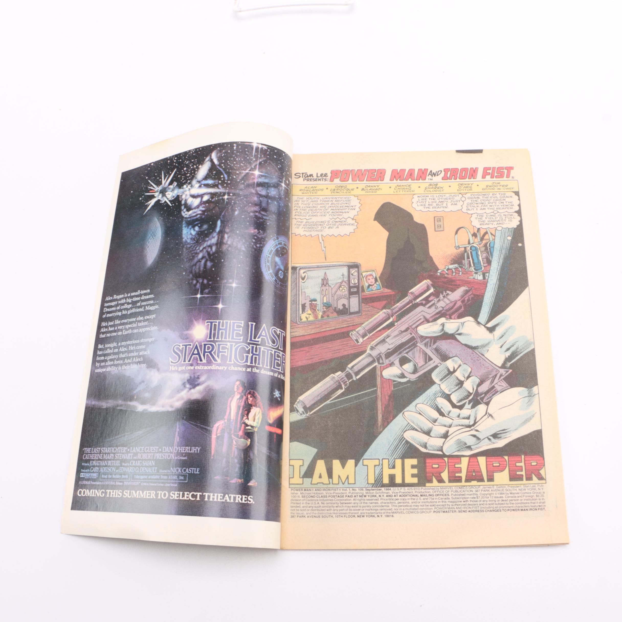 Bronze Age Marvel Comics Including Luke Cage, Iron Fist, Spider-Man