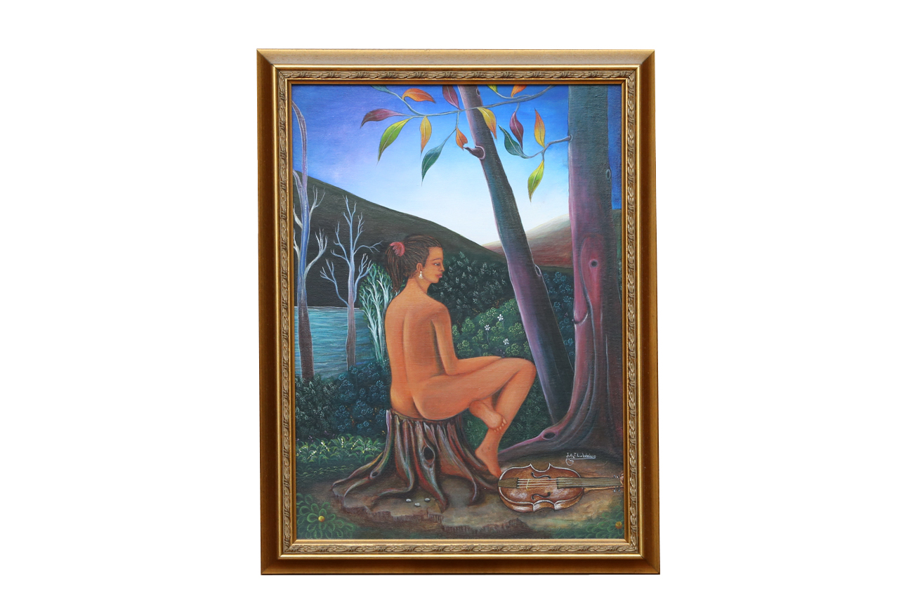 JaJ Luberisse Acrylic Painting On Canvas