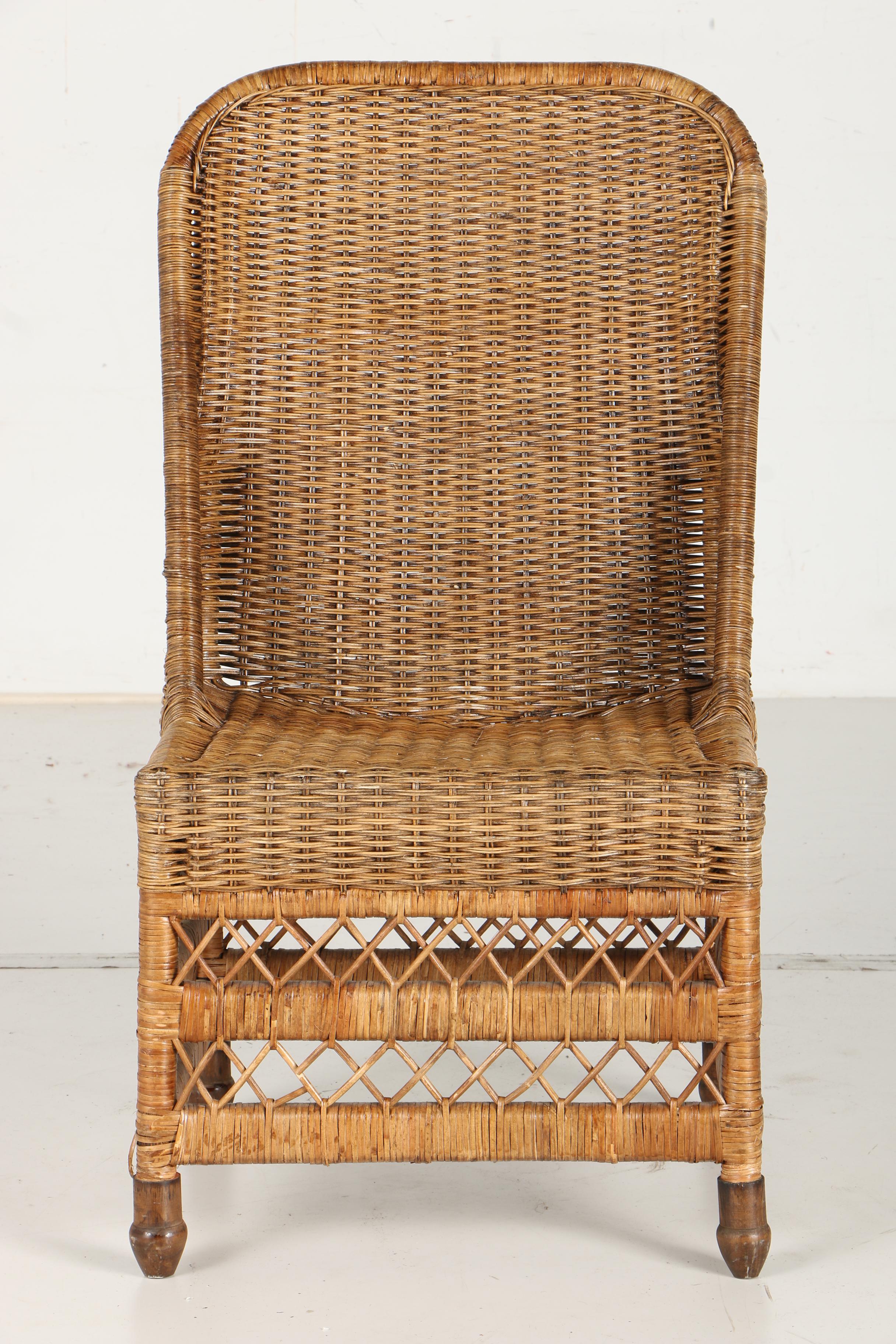 Wicker Side Chair