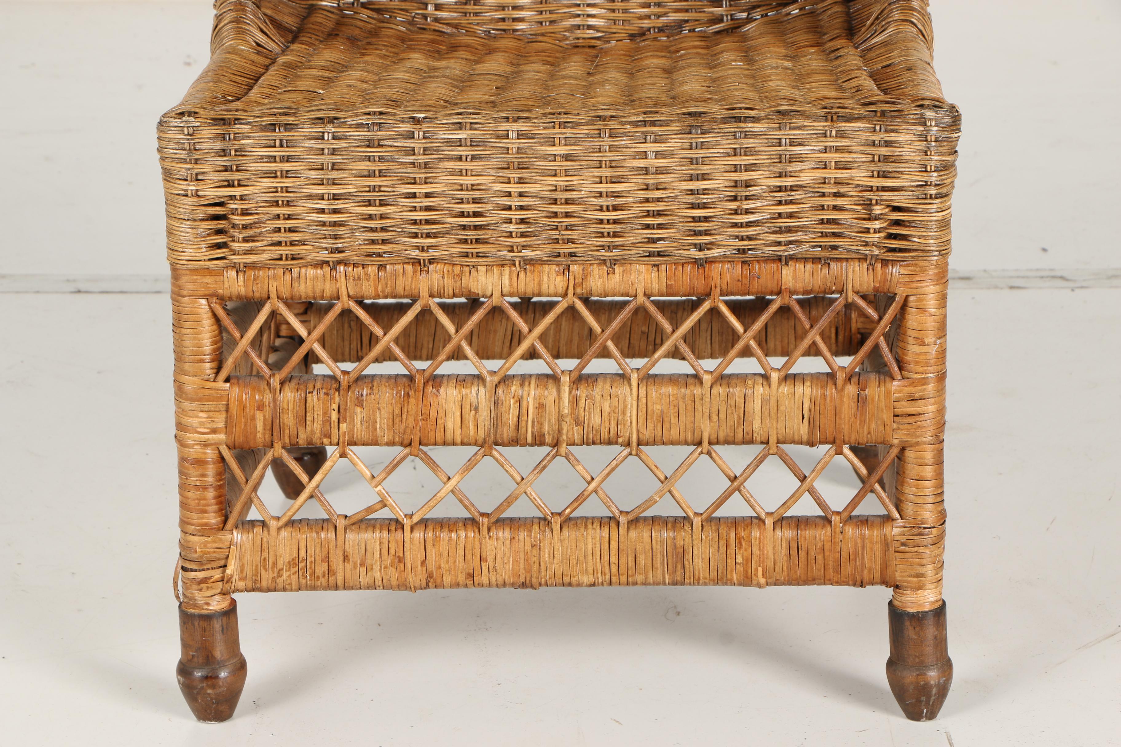 Wicker Side Chair