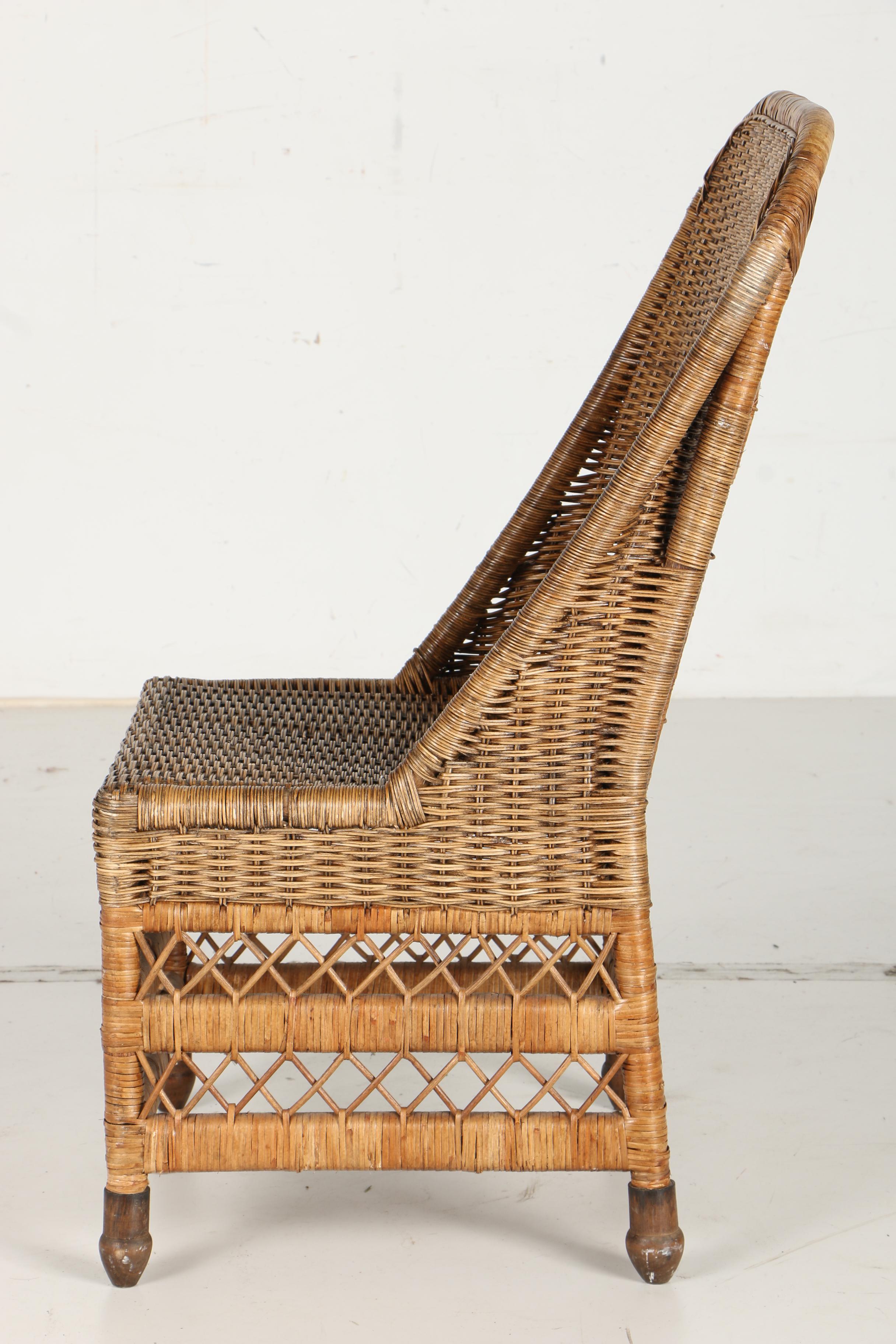 Wicker Side Chair
