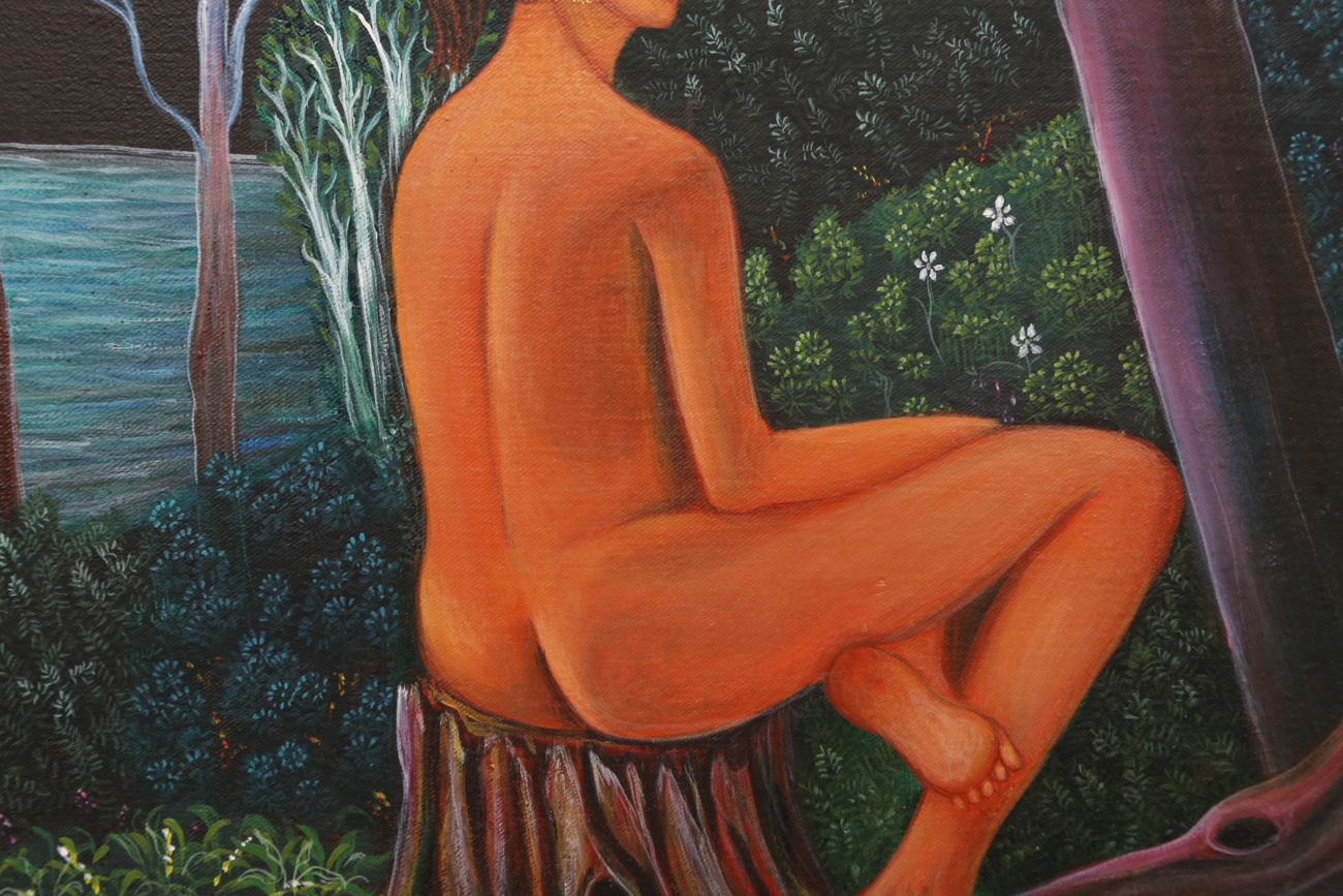 JaJ Luberisse Acrylic Painting On Canvas