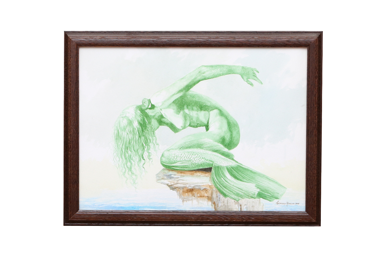 Francisco Cienfuegos Rivera Original Watercolor Painting