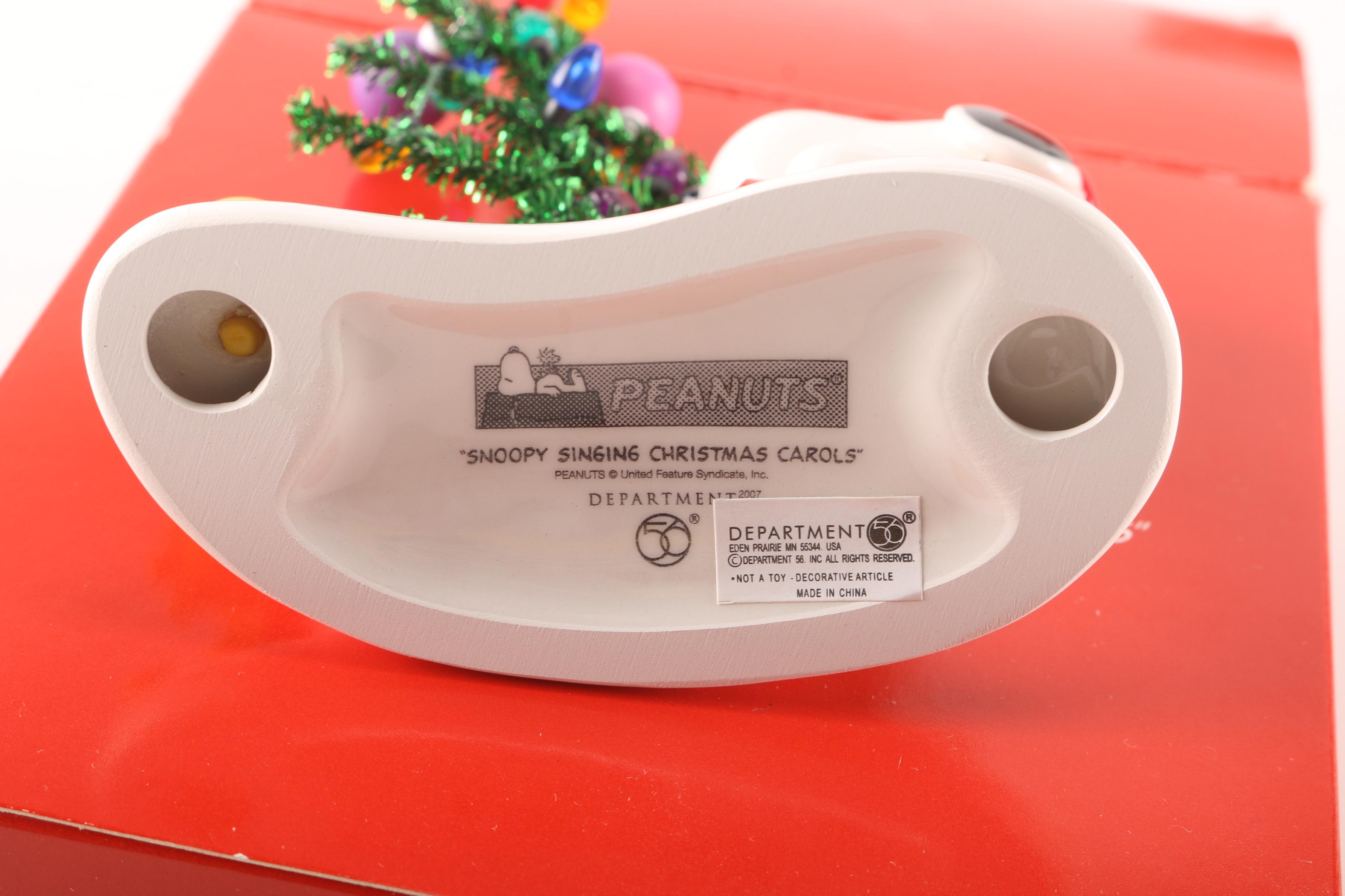 Peanuts Christmas Collectibles