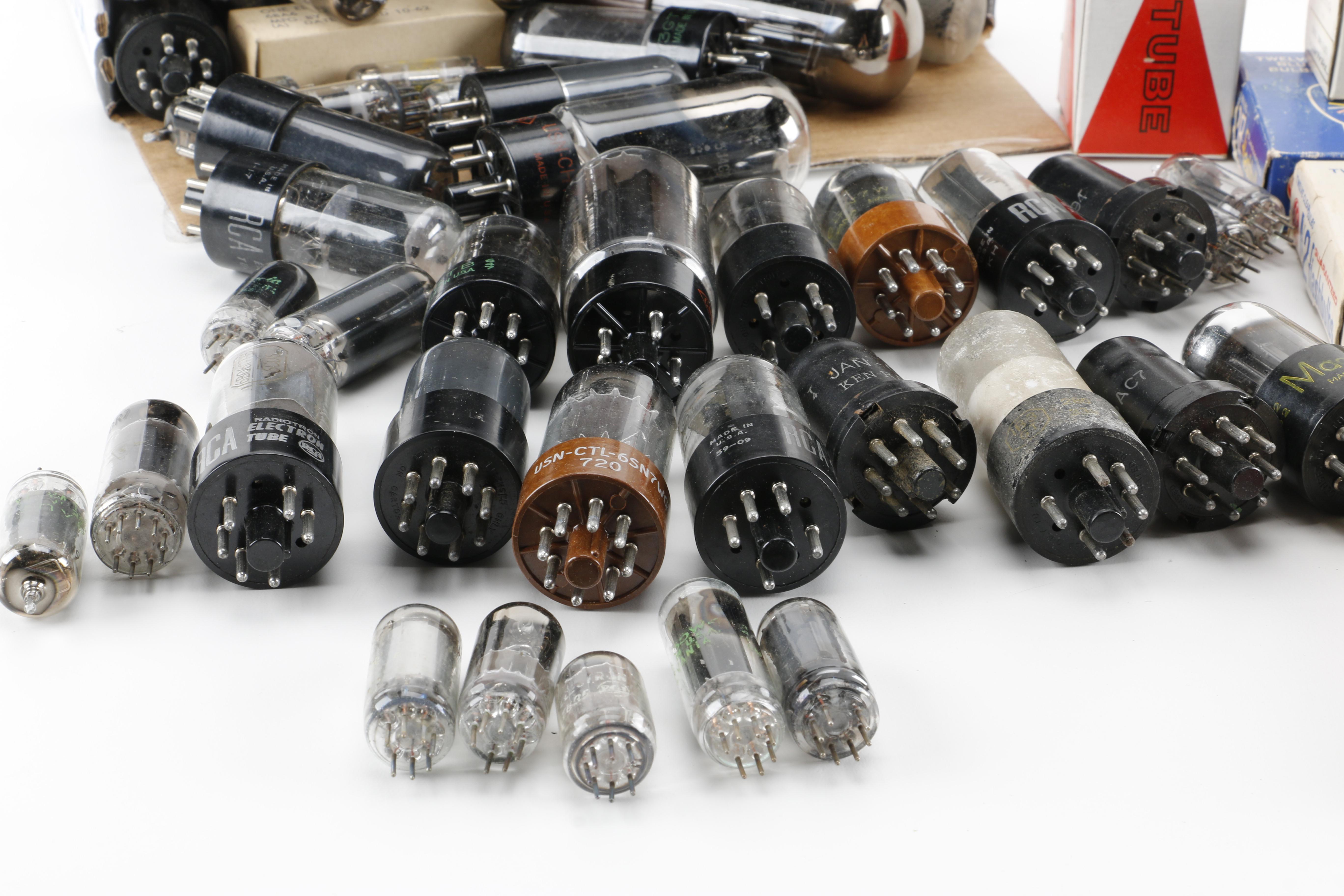 Vintage Flashbulb and Vacuum Tube Assortment