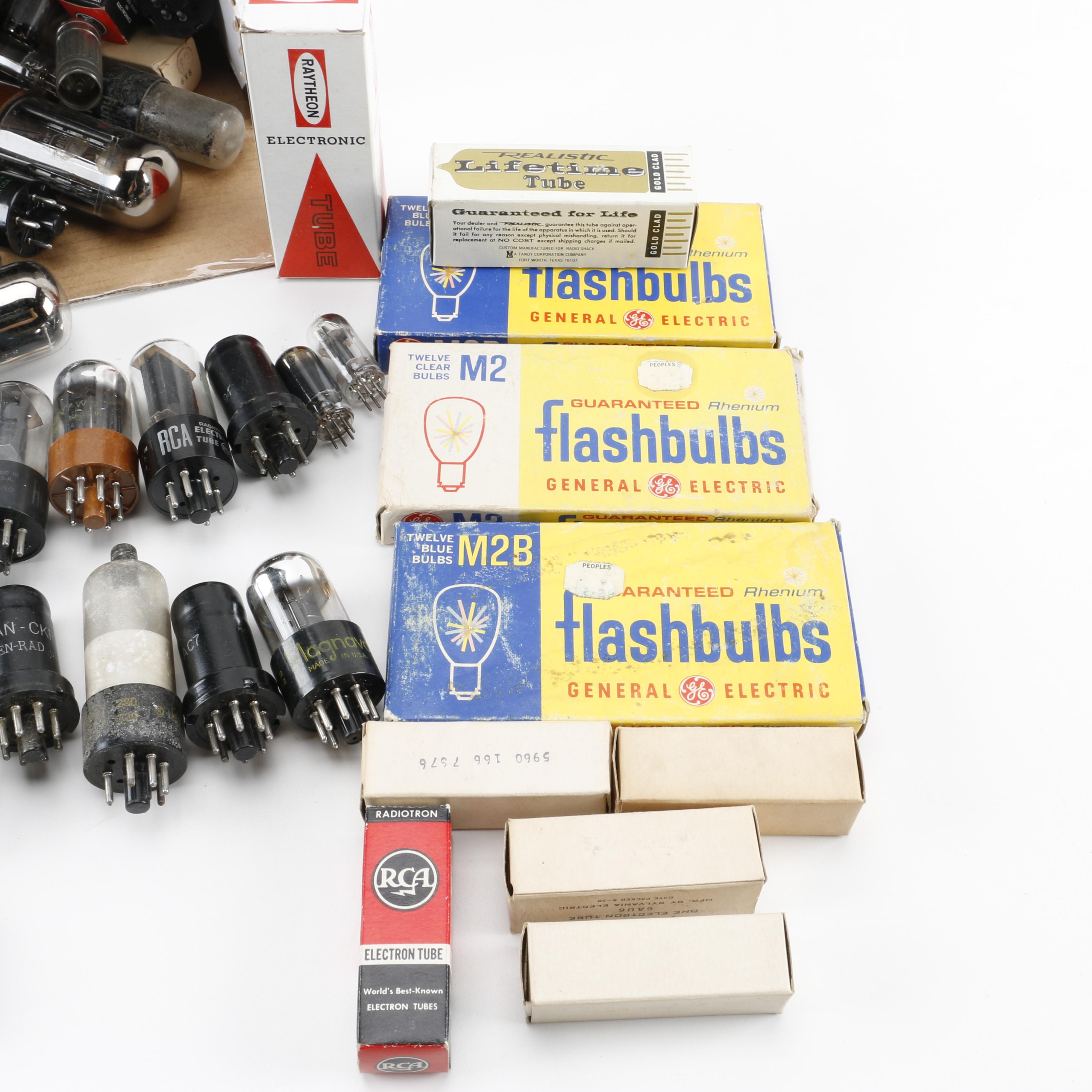 Vintage Flashbulb and Vacuum Tube Assortment