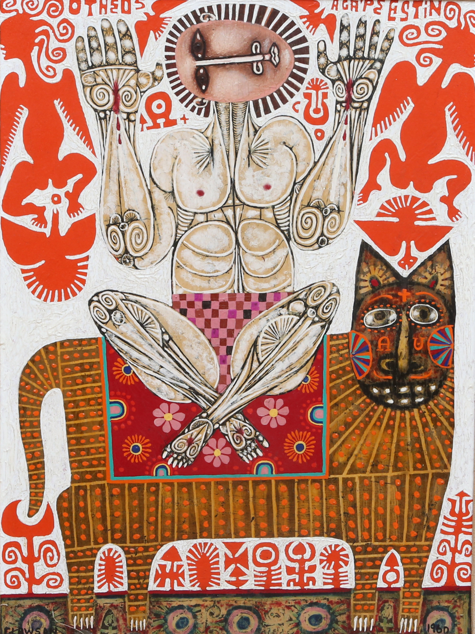 Rex Clawson Oil Painting On Board