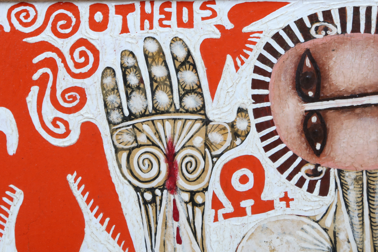 Rex Clawson Oil Painting On Board