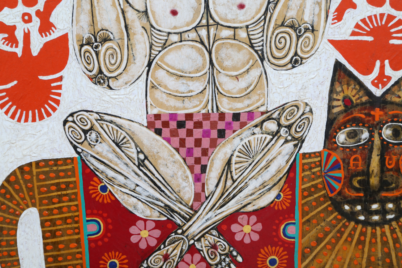 Rex Clawson Oil Painting On Board