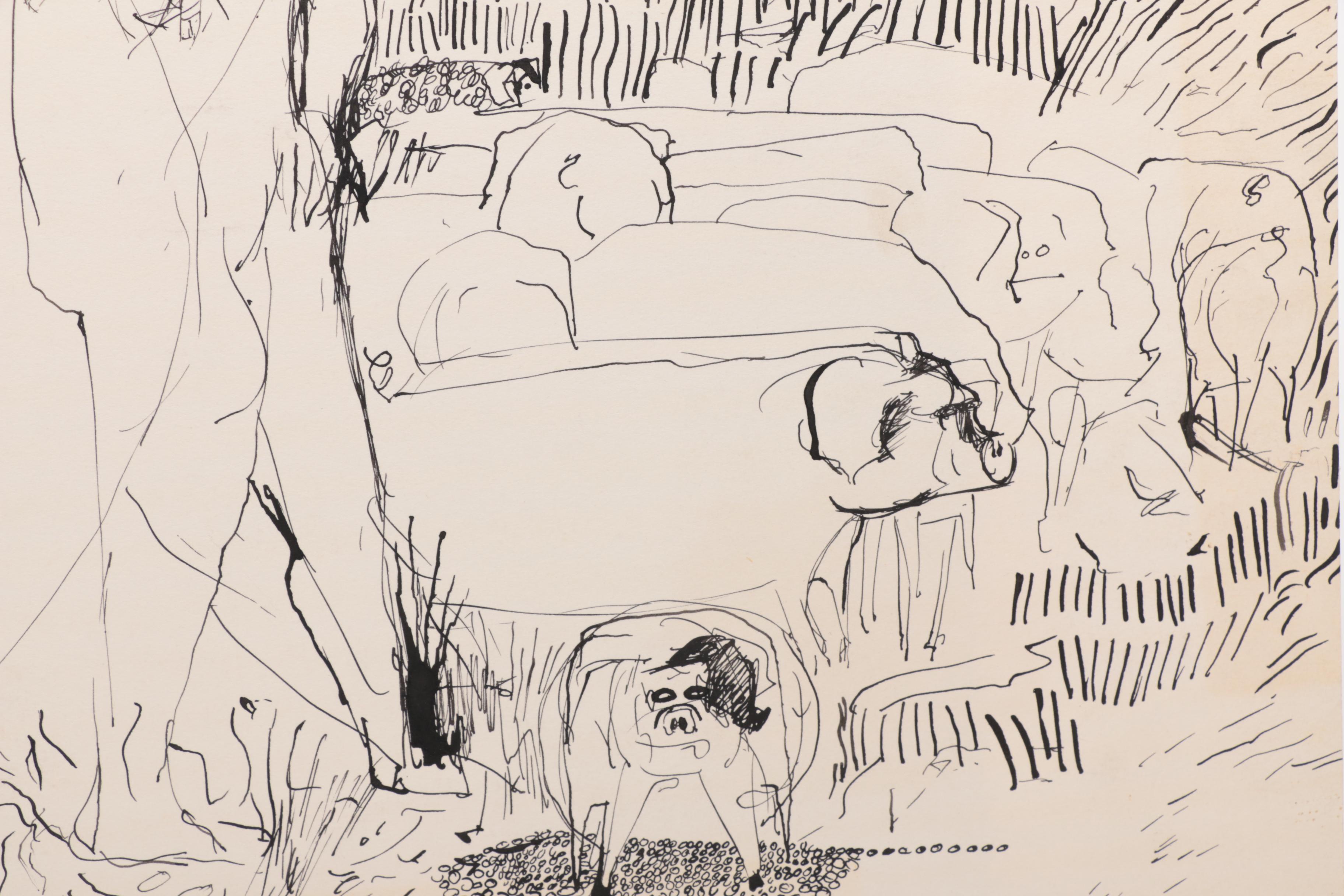 Jeanne Mason Koch Drawings and Watercolors