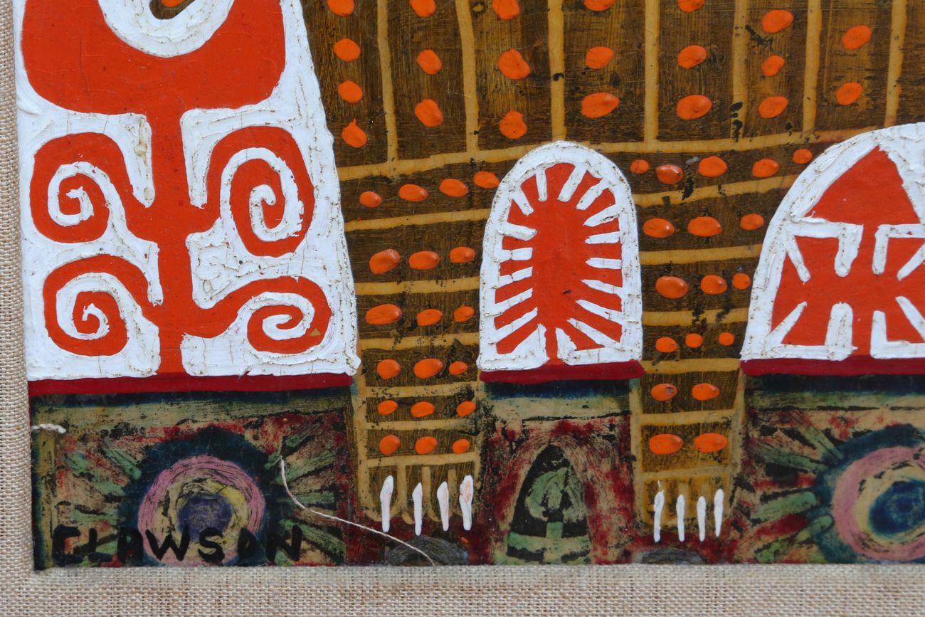 Rex Clawson Oil Painting On Board