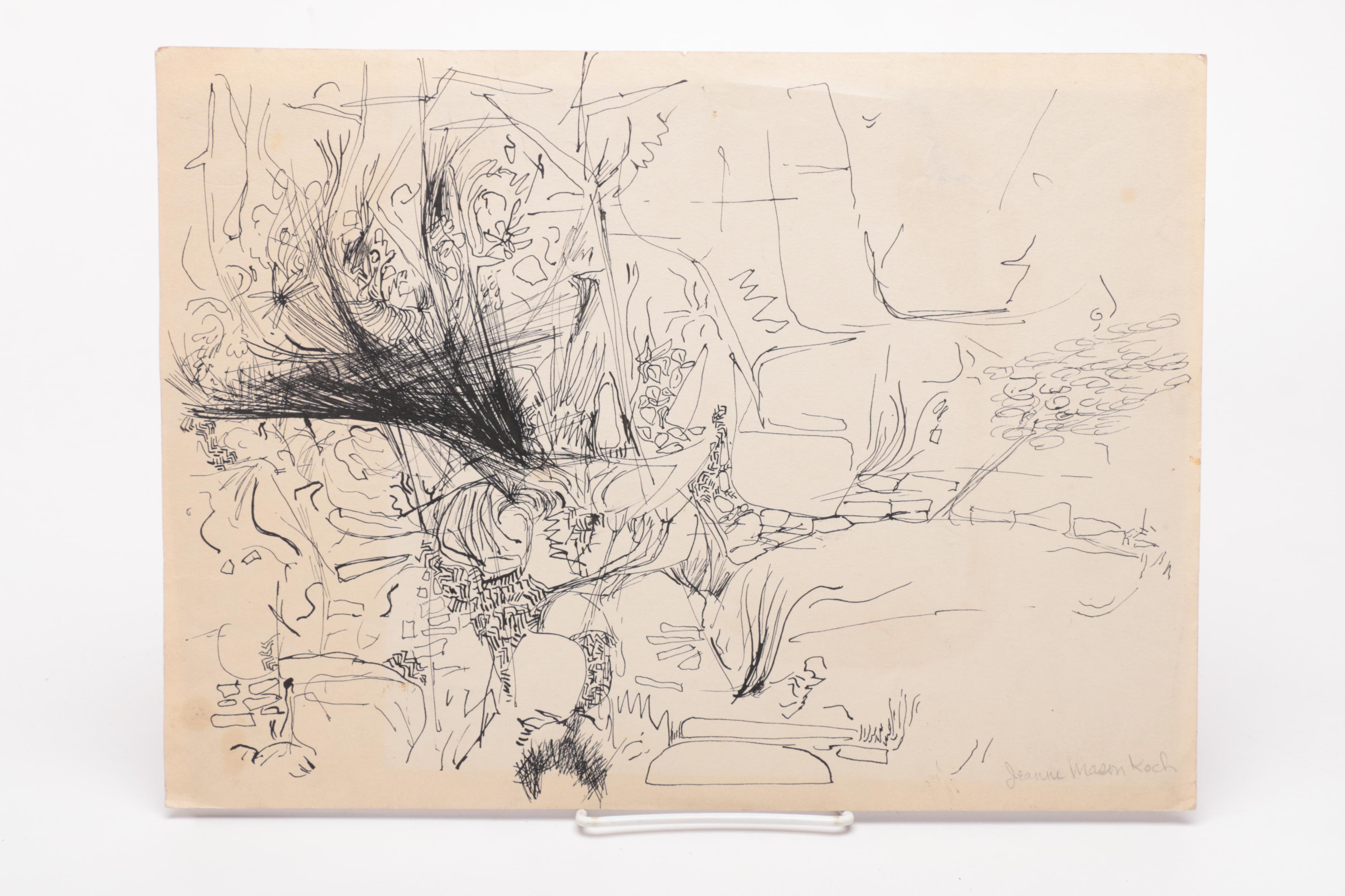 Jeanne Mason Koch Drawings and Watercolors