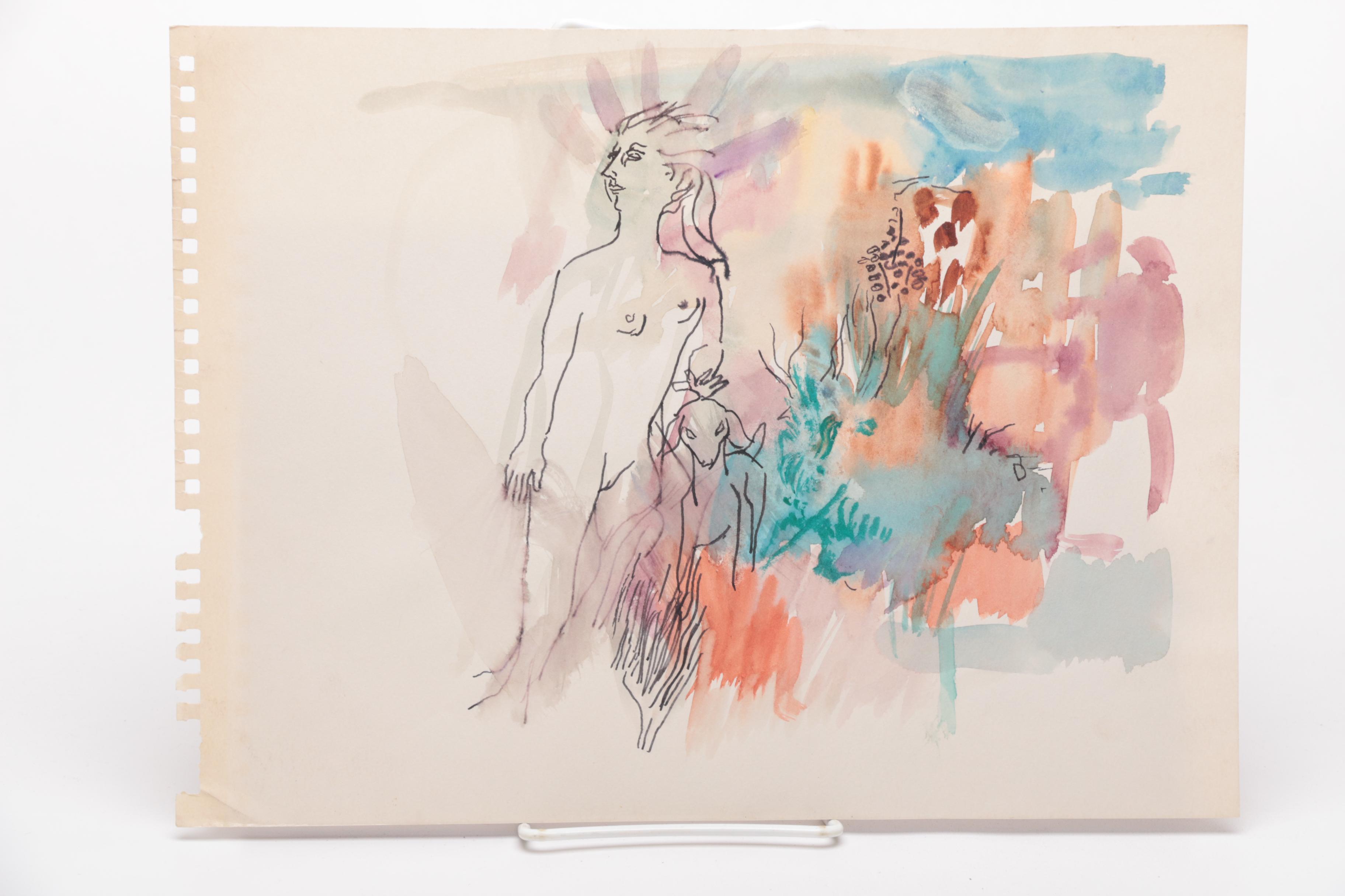 Jeanne Mason Koch Drawings and Watercolors