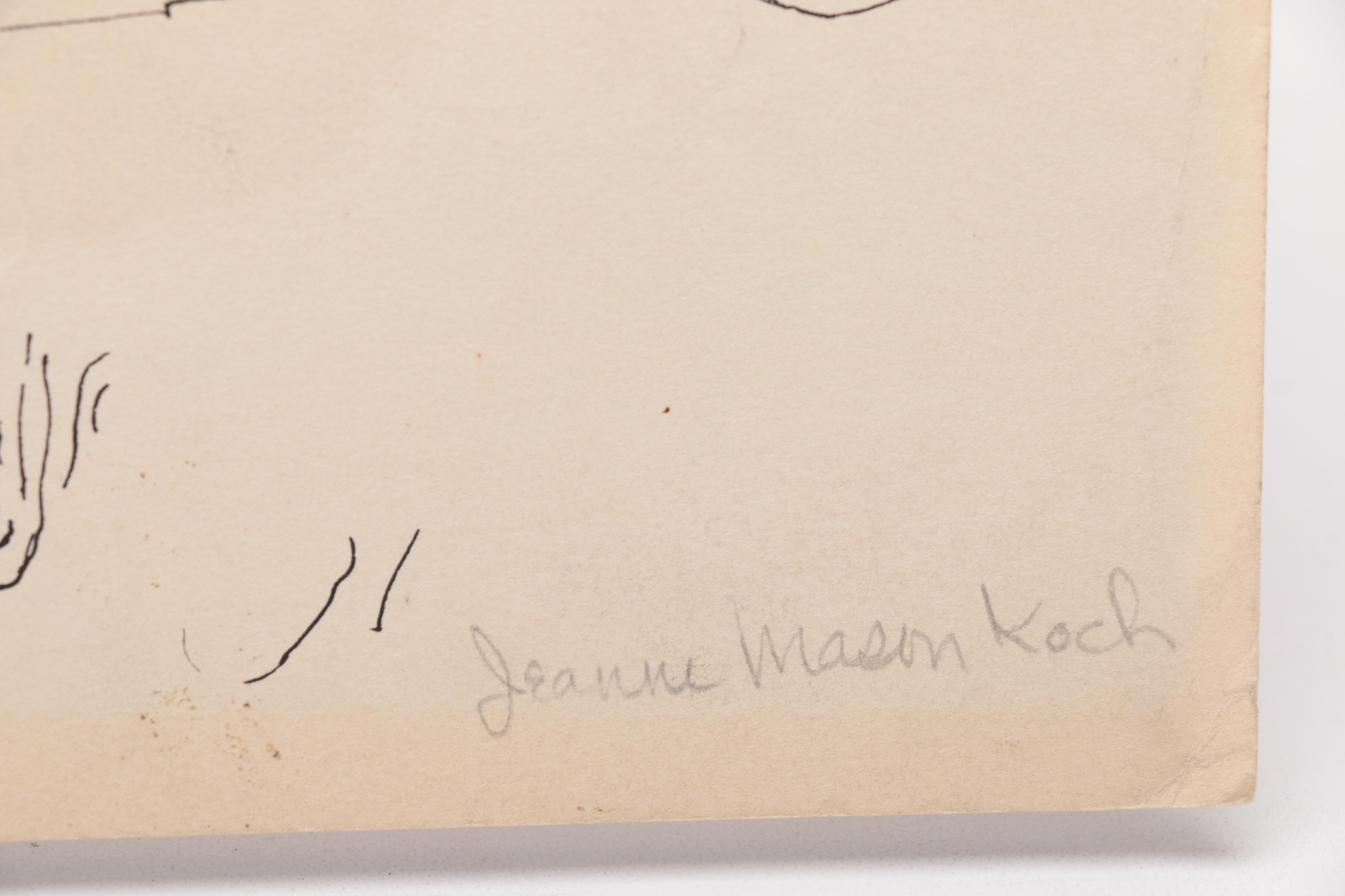 Jeanne Mason Koch Drawings and Watercolors