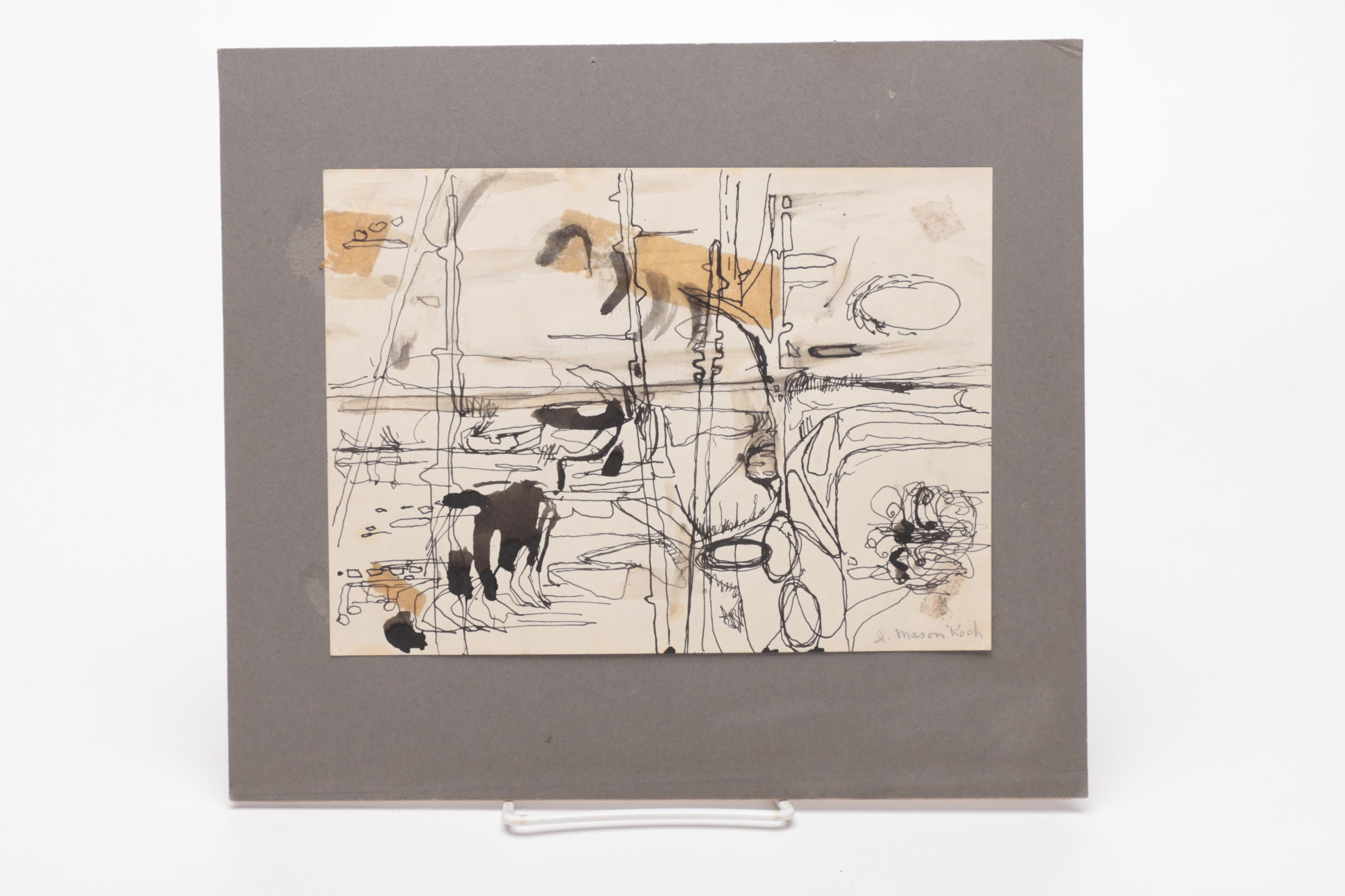 Jeanne Mason Koch Drawings and Watercolors