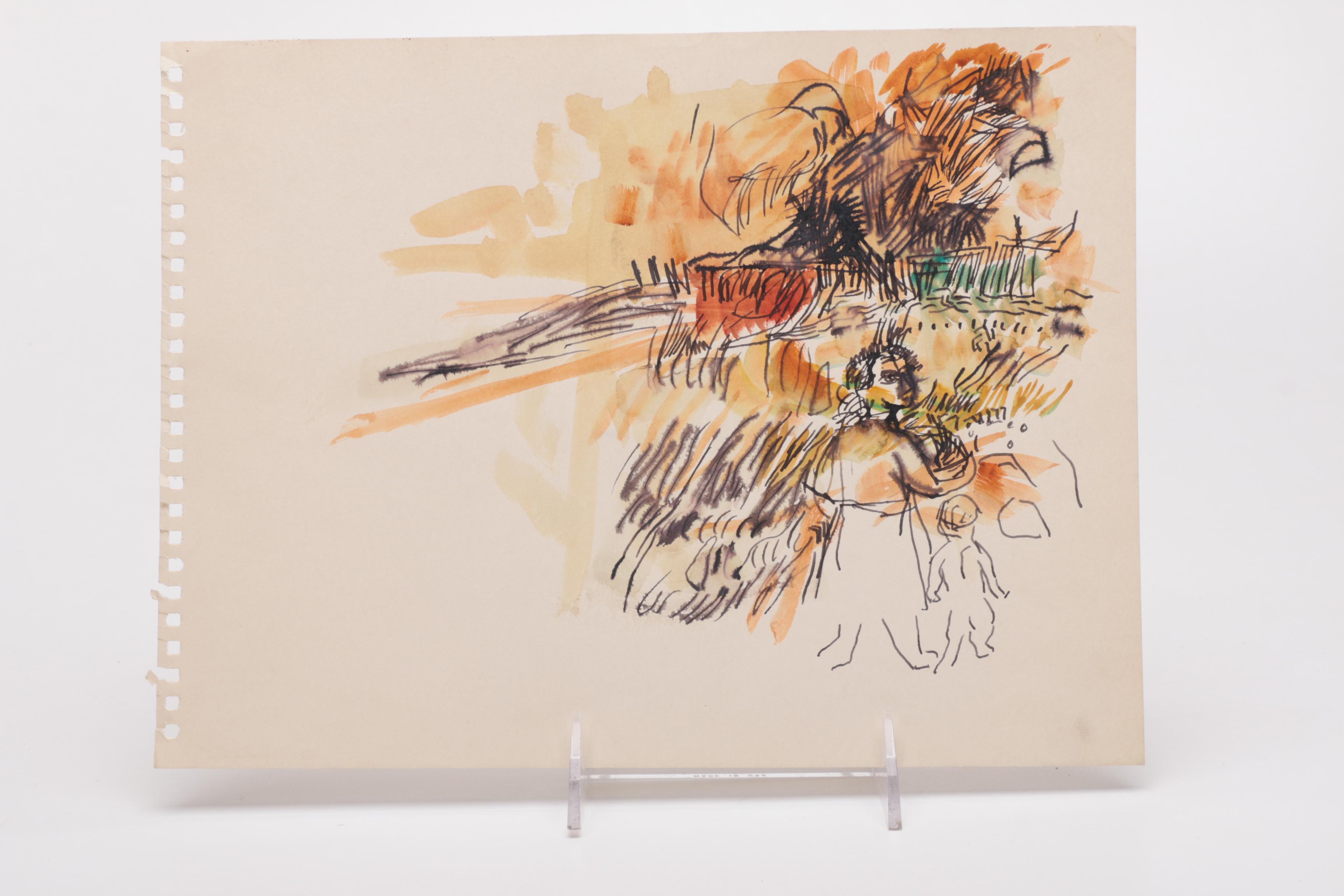 Jeanne Mason Koch Drawings and Watercolors