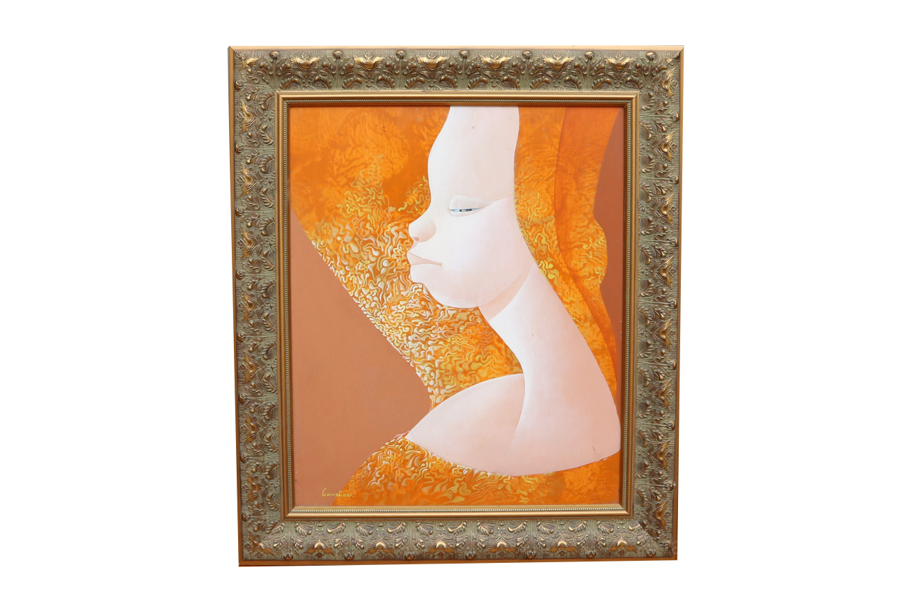 Crossley Rupert Enrique (Croshen) Original African Inspired Acrylic Painting On Board