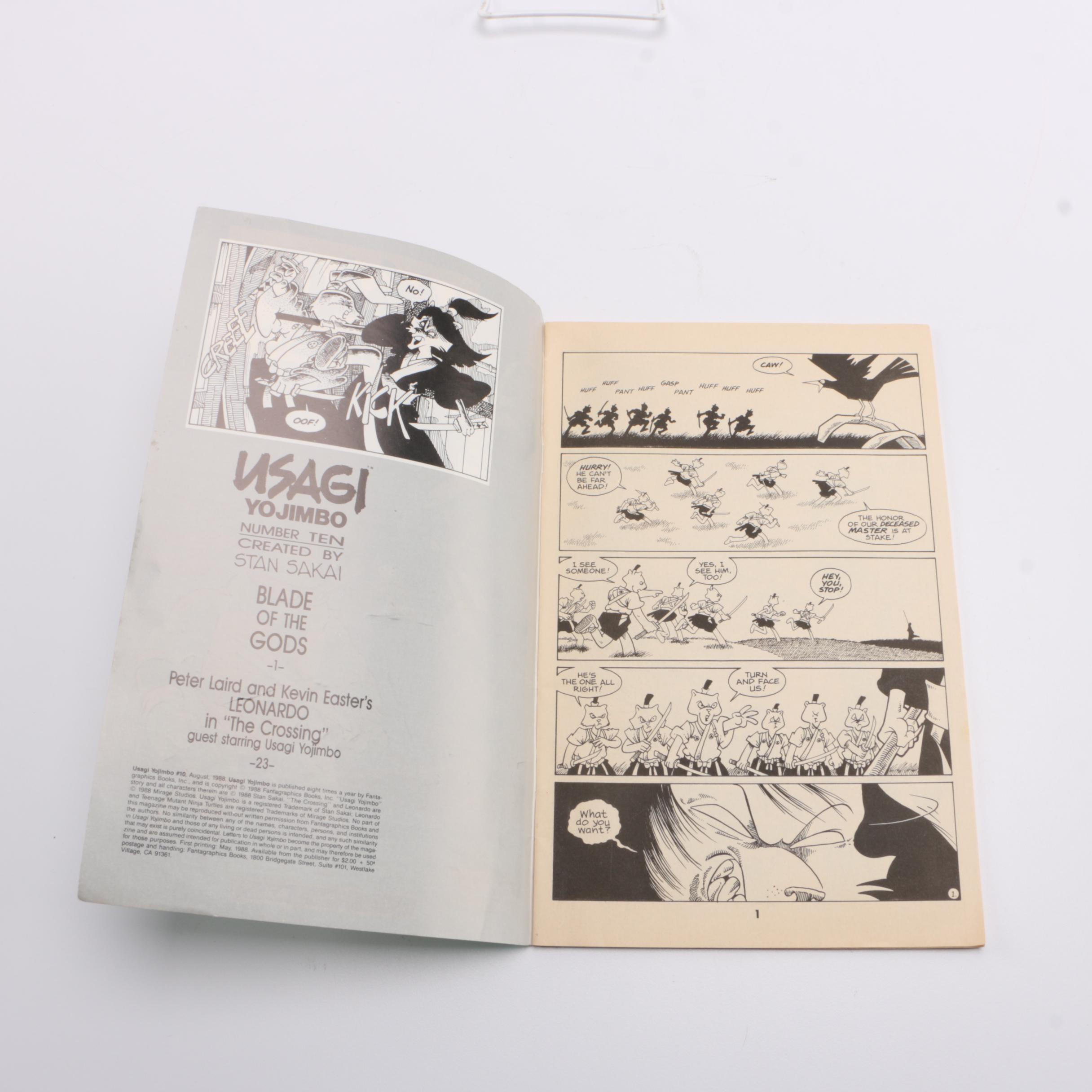 Vintage Comic and Coloring Book Collection Including "Teenage Mutant Ninja Turtles", "Star Trek"