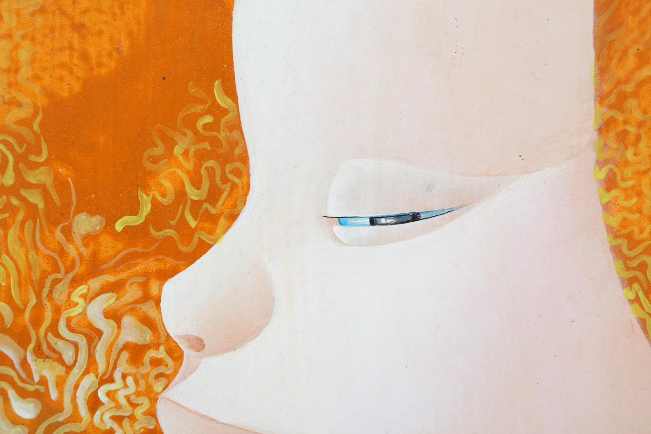 Crossley Rupert Enrique (Croshen) Original African Inspired Acrylic Painting On Board