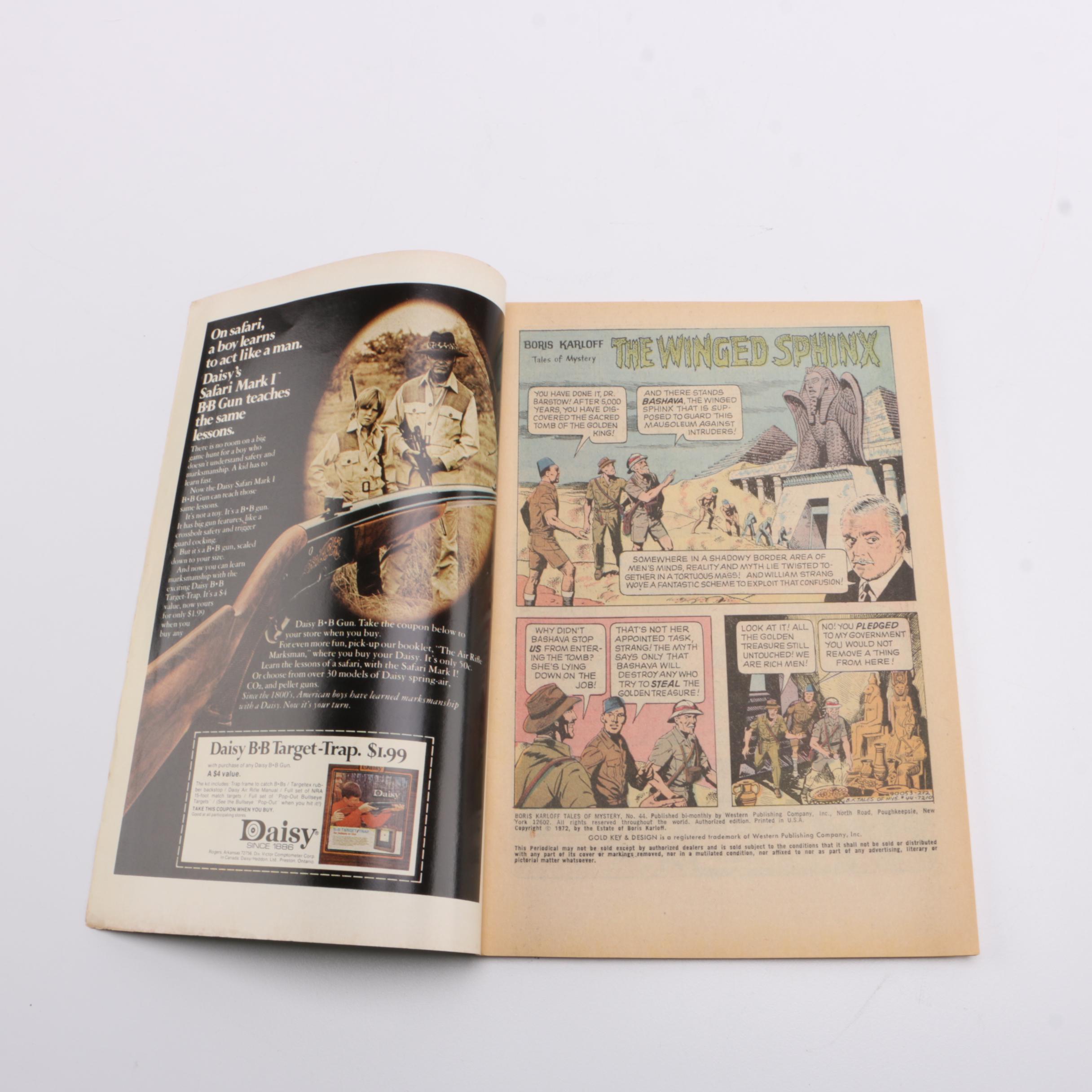 Vintage Comic and Coloring Book Collection Including "Teenage Mutant Ninja Turtles", "Star Trek"