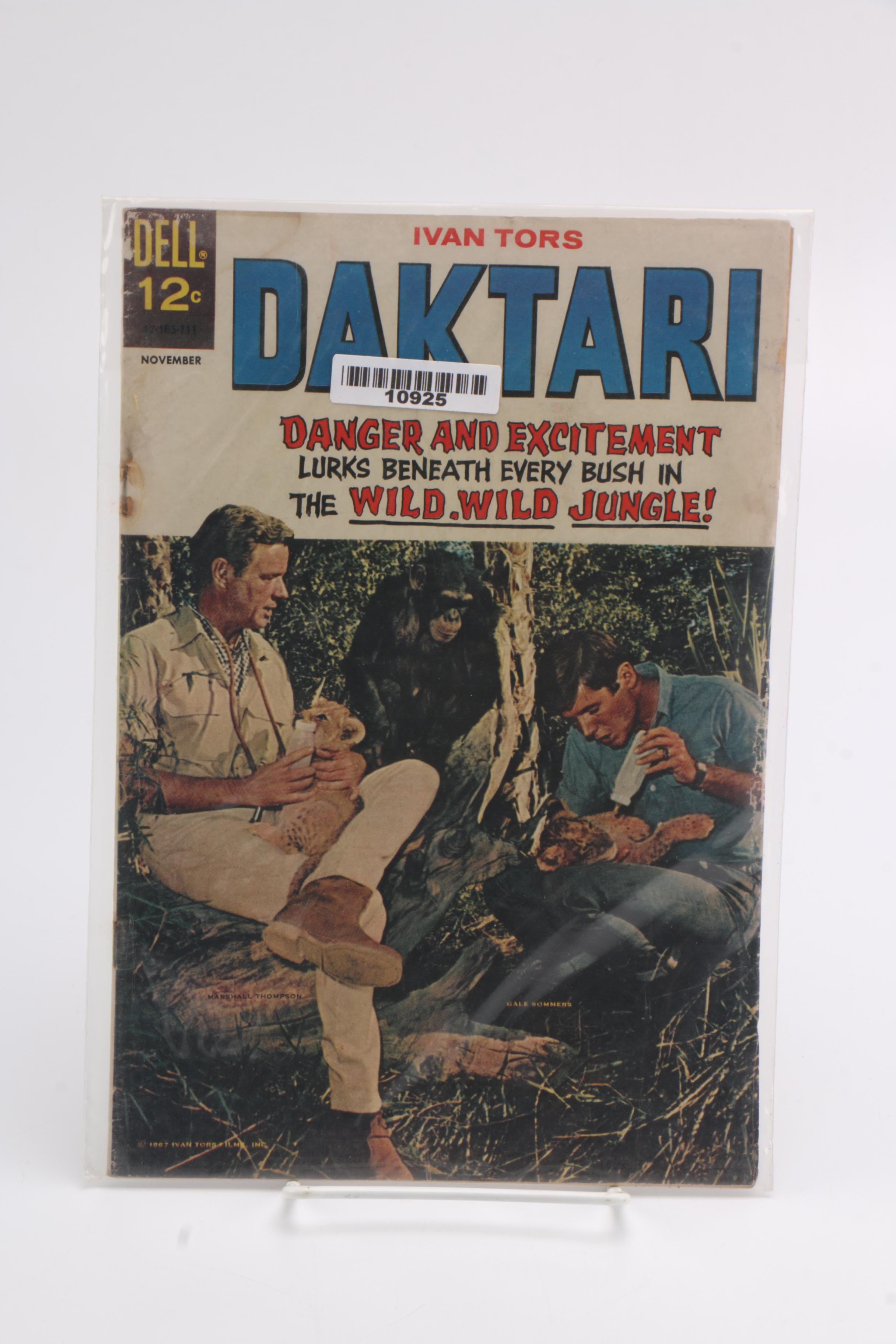 Vintage Comic and Coloring Book Collection Including "Teenage Mutant Ninja Turtles", "Star Trek"