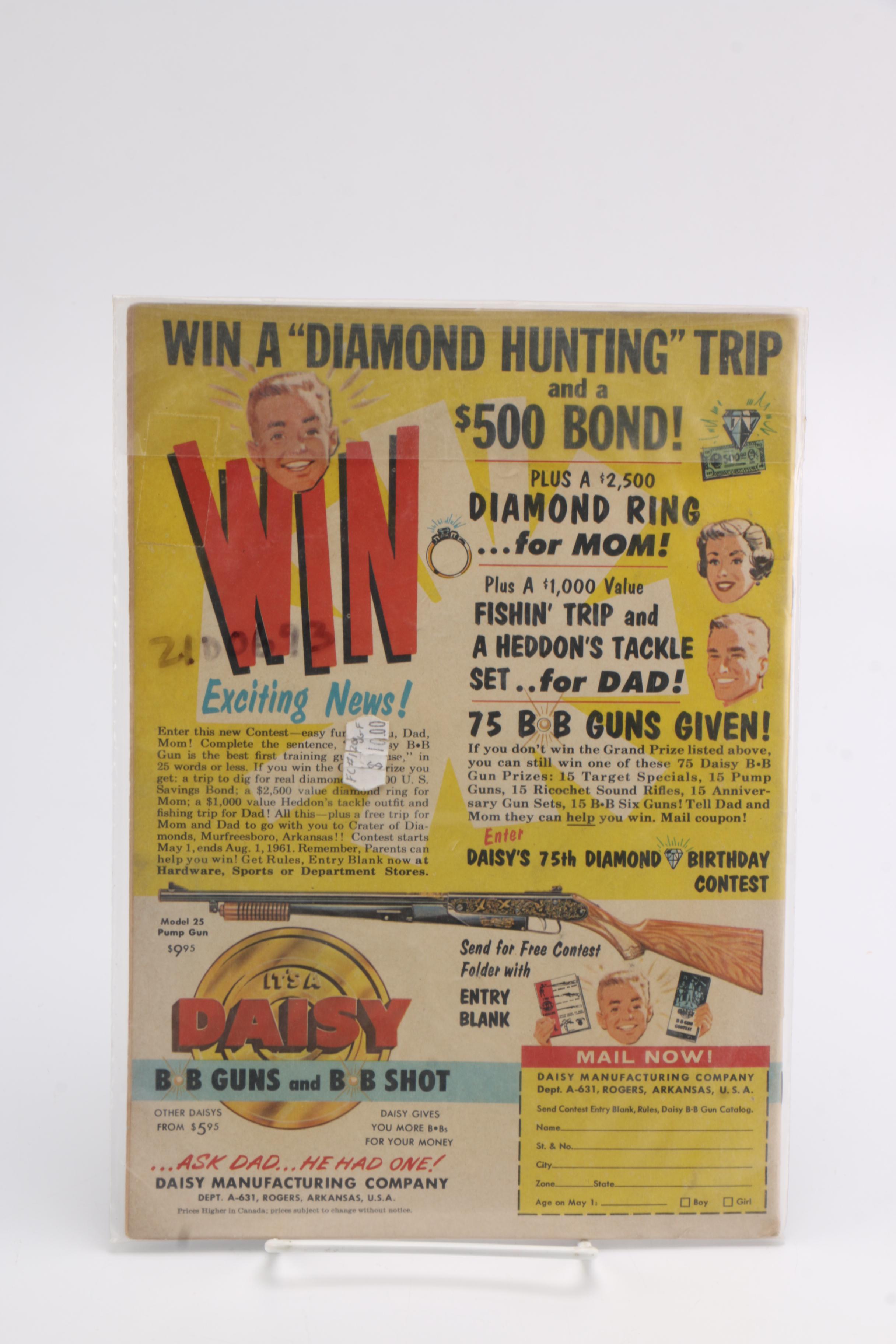 Vintage Comic and Coloring Book Collection Including "Teenage Mutant Ninja Turtles", "Star Trek"