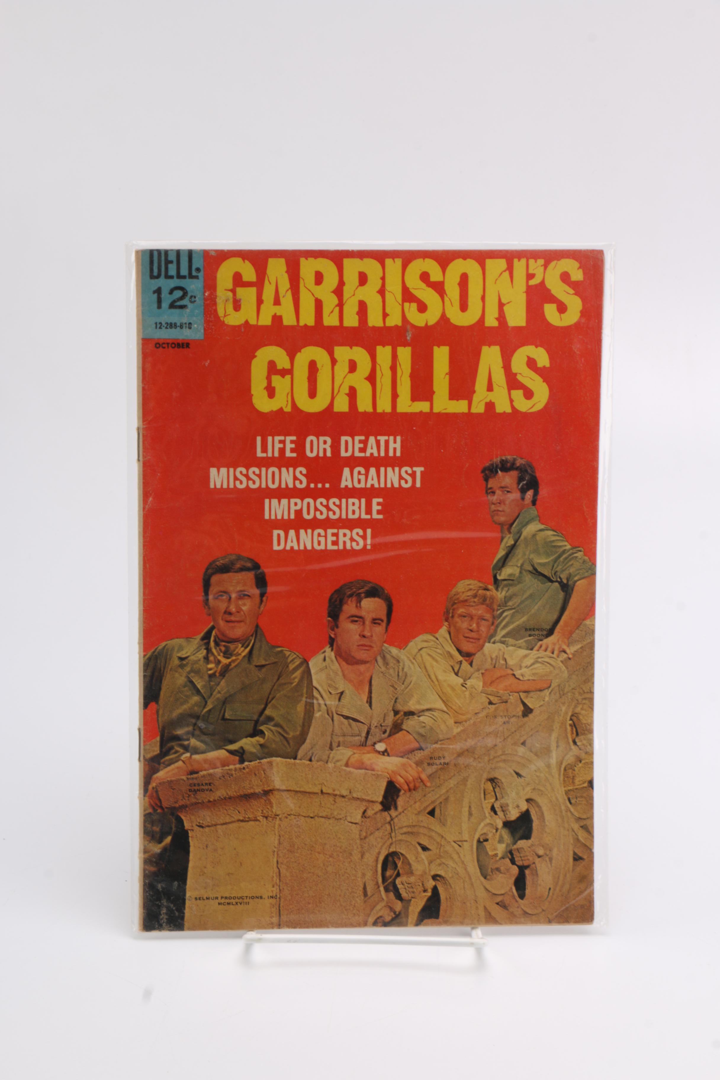 Vintage Comic and Coloring Book Collection Including "Teenage Mutant Ninja Turtles", "Star Trek"