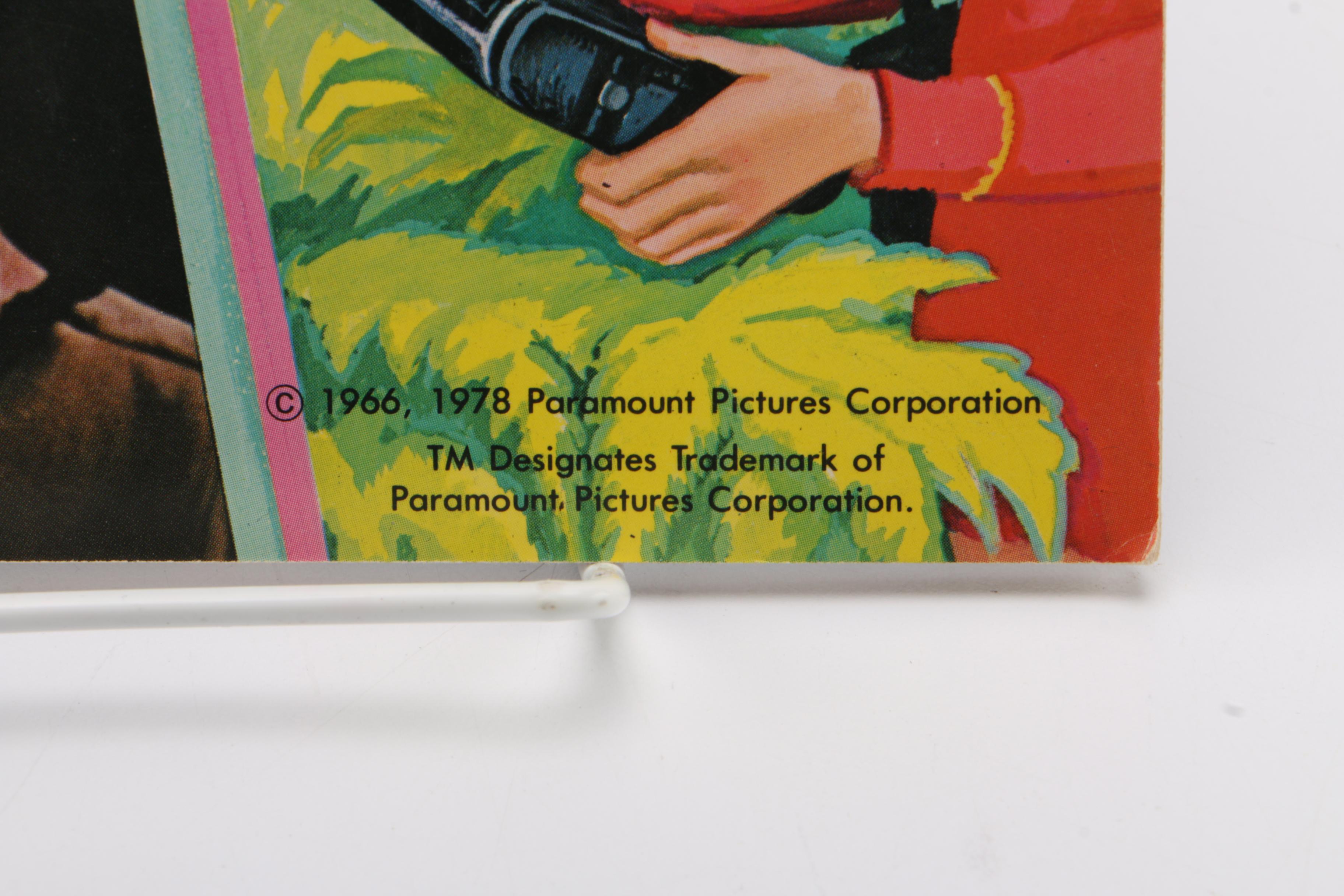 Vintage Comic and Coloring Book Collection Including "Teenage Mutant Ninja Turtles", "Star Trek"