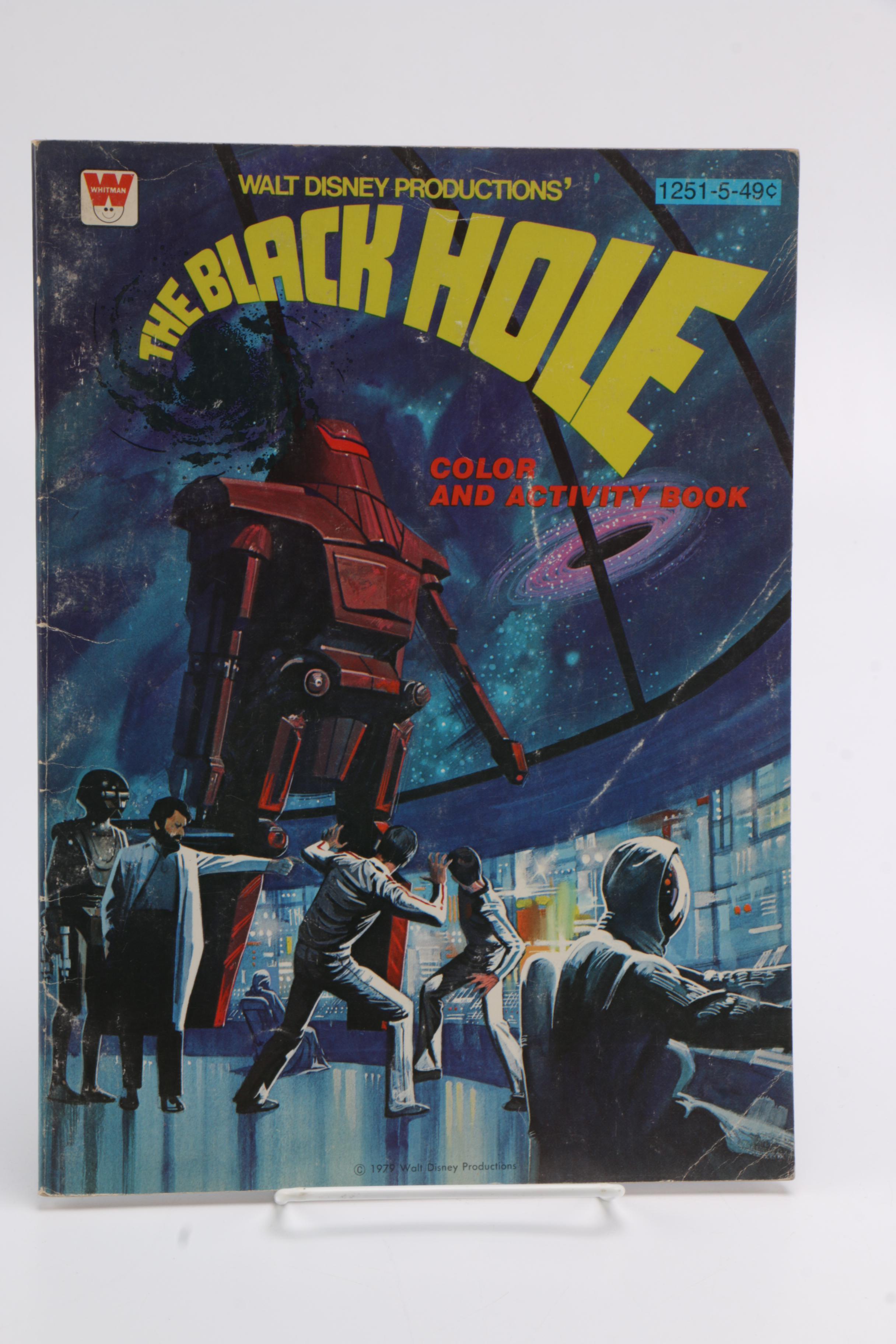 Vintage Comic and Coloring Book Collection Including "Teenage Mutant Ninja Turtles", "Star Trek"