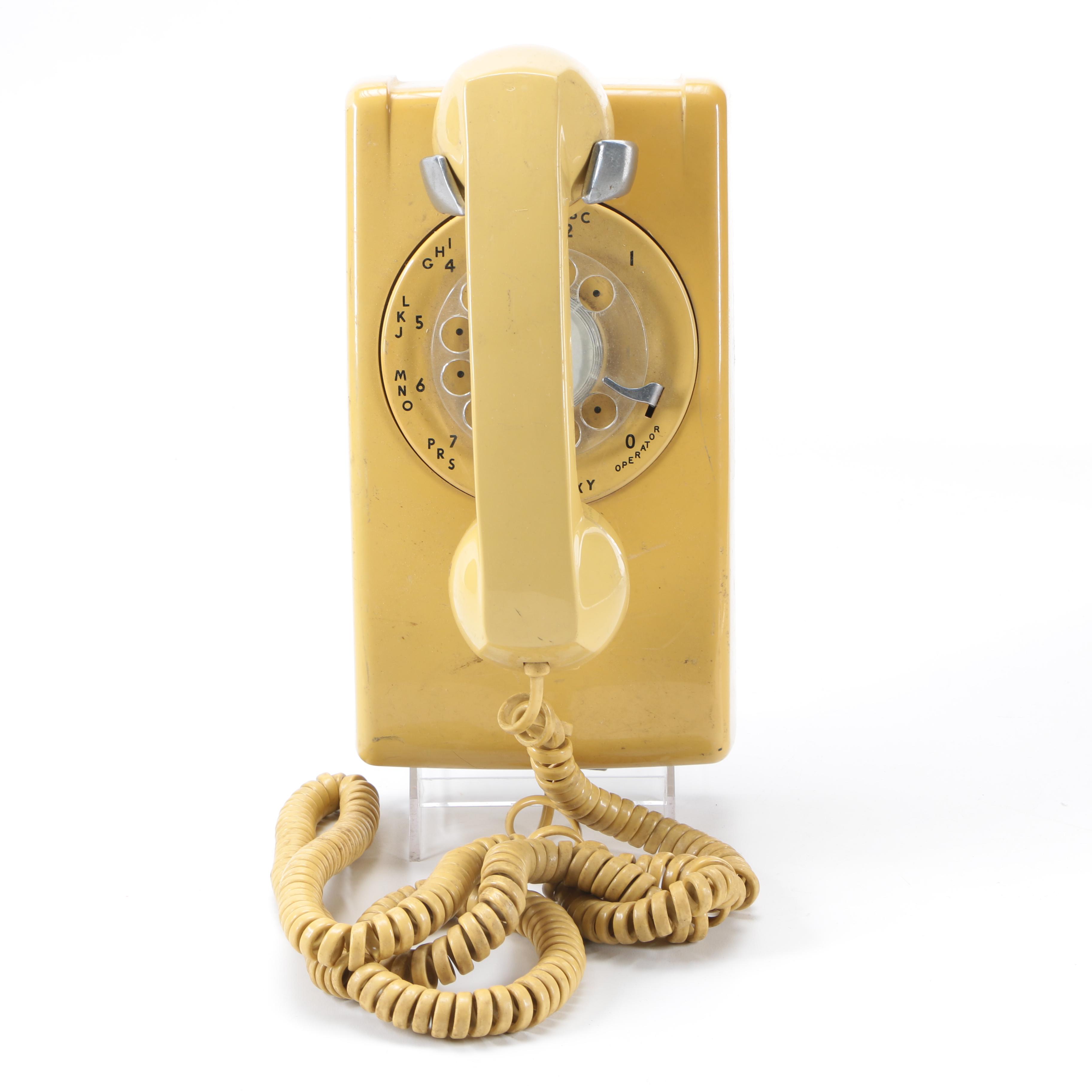 ITT Model 554 Rotary Wall Telephone