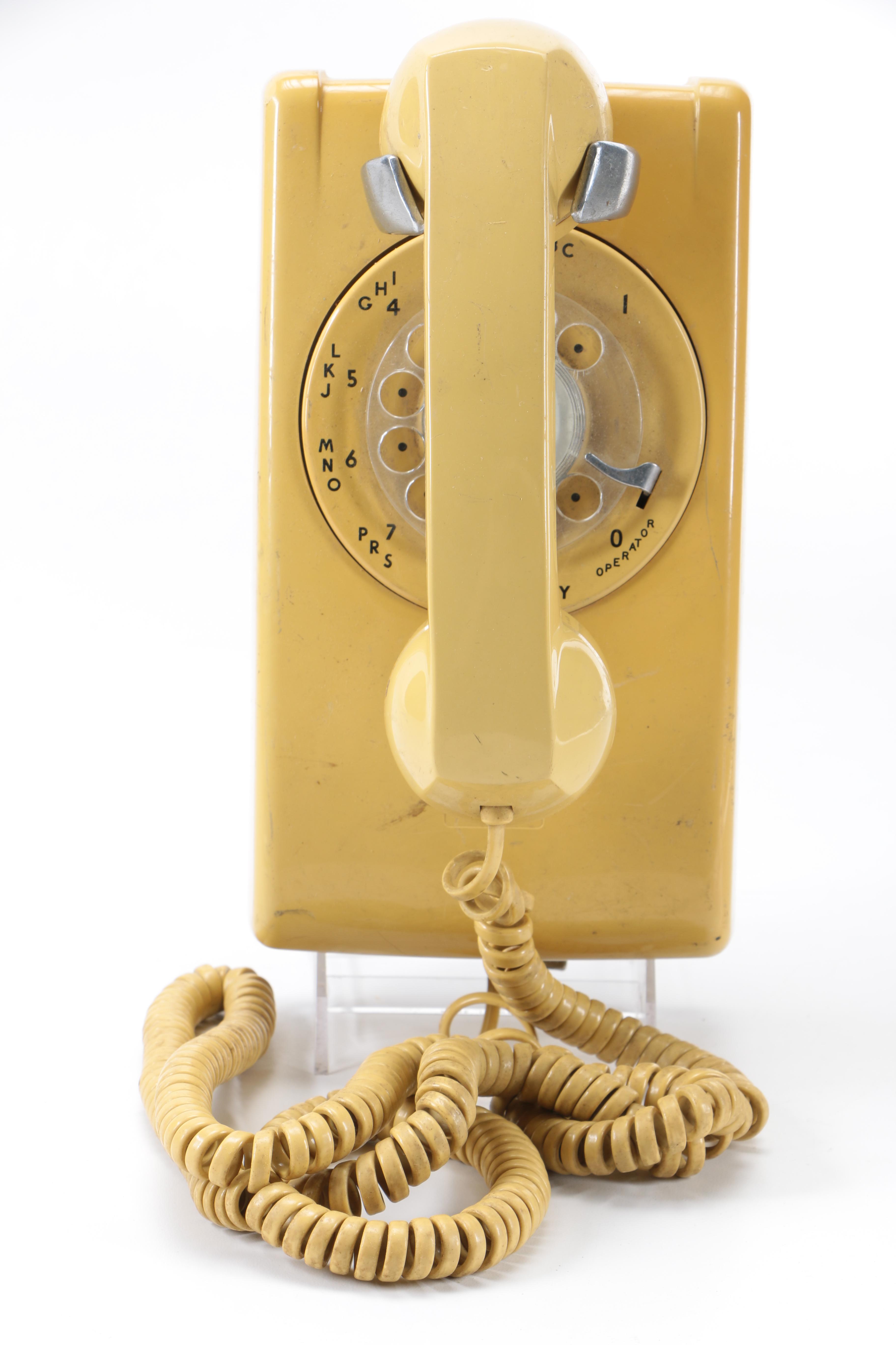 ITT Model 554 Rotary Wall Telephone