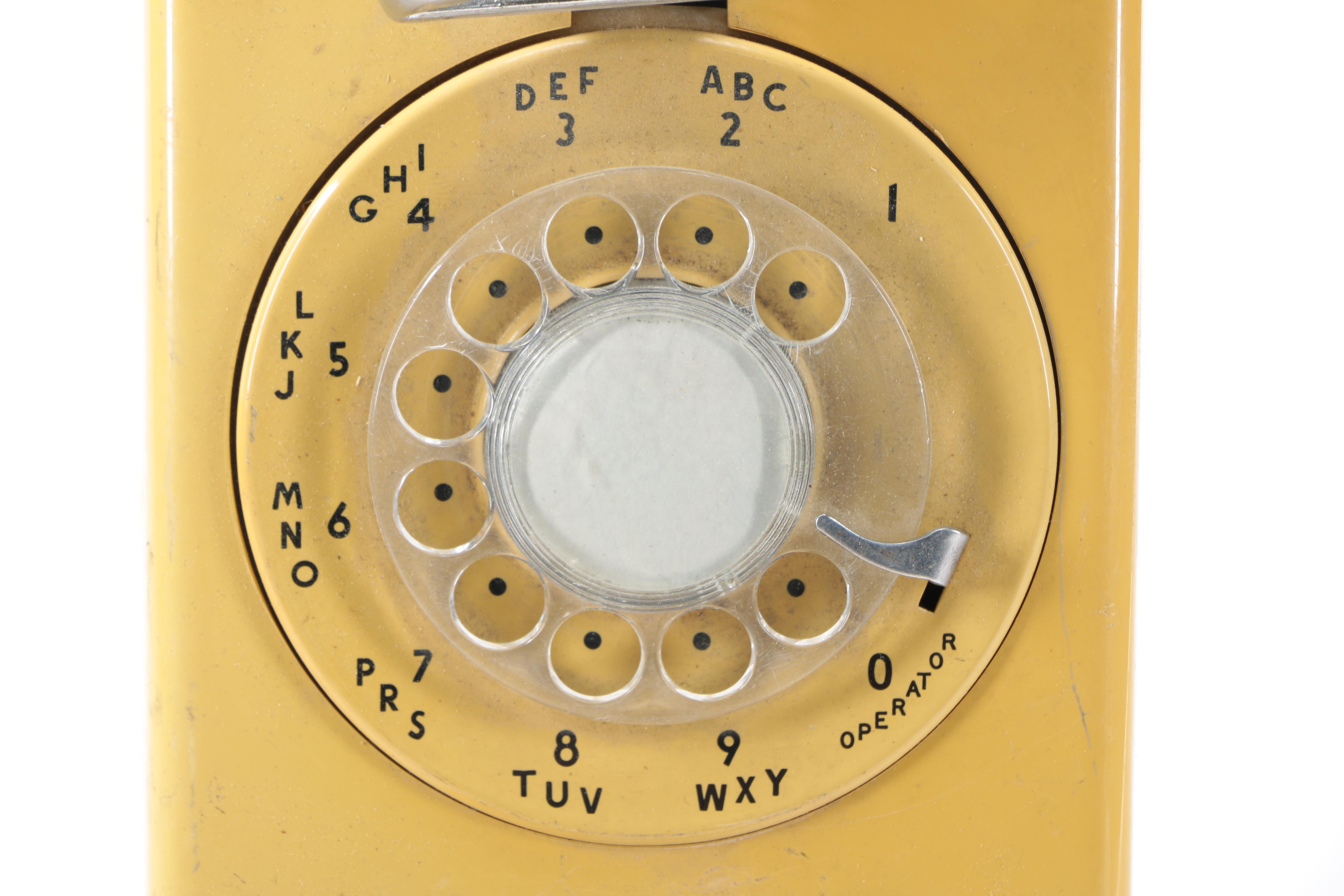 ITT Model 554 Rotary Wall Telephone