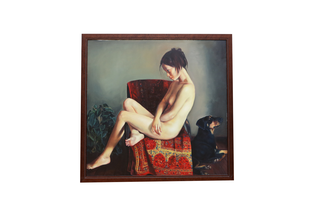 Zheng Qiu Original Oil Painting On Canvas