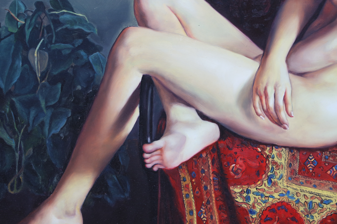 Zheng Qiu Original Oil Painting On Canvas