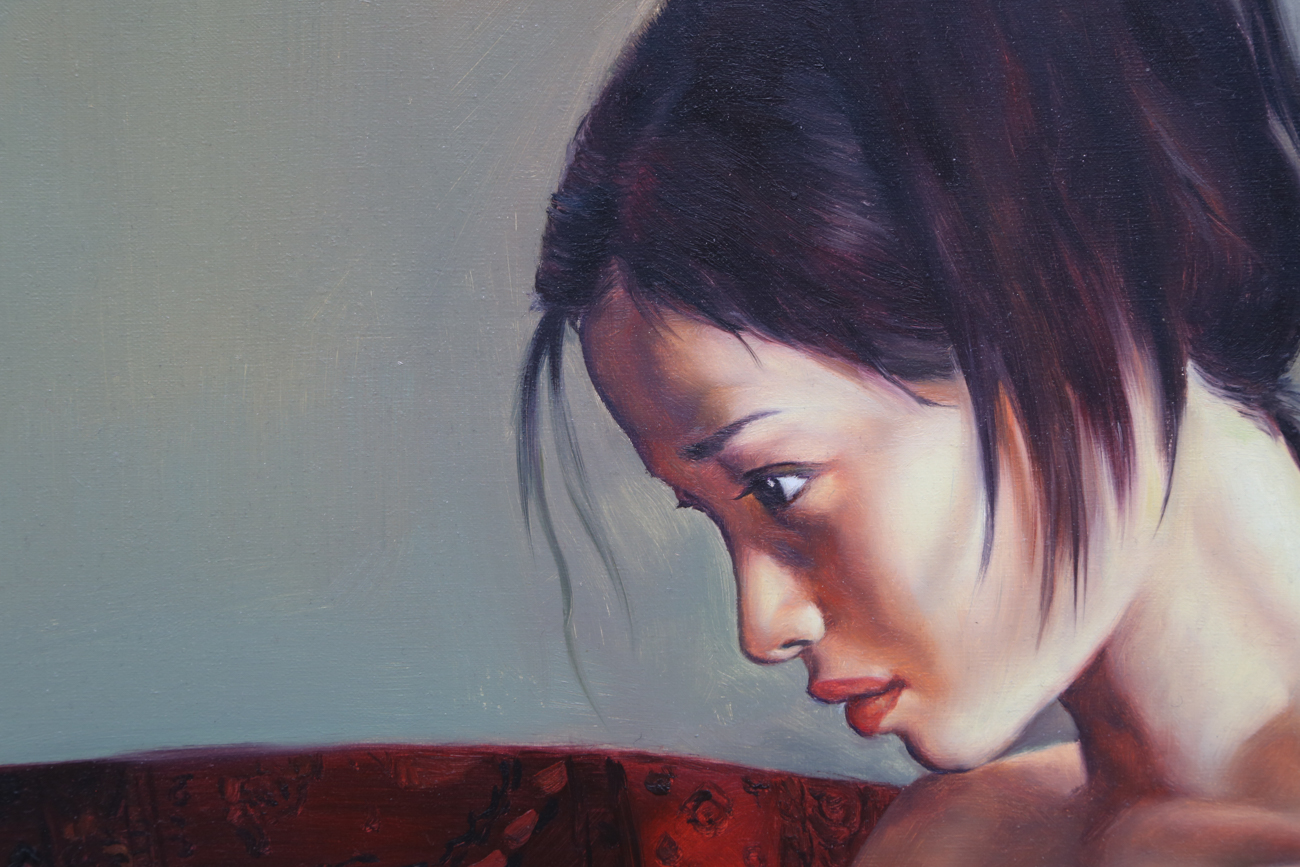 Zheng Qiu Original Oil Painting On Canvas