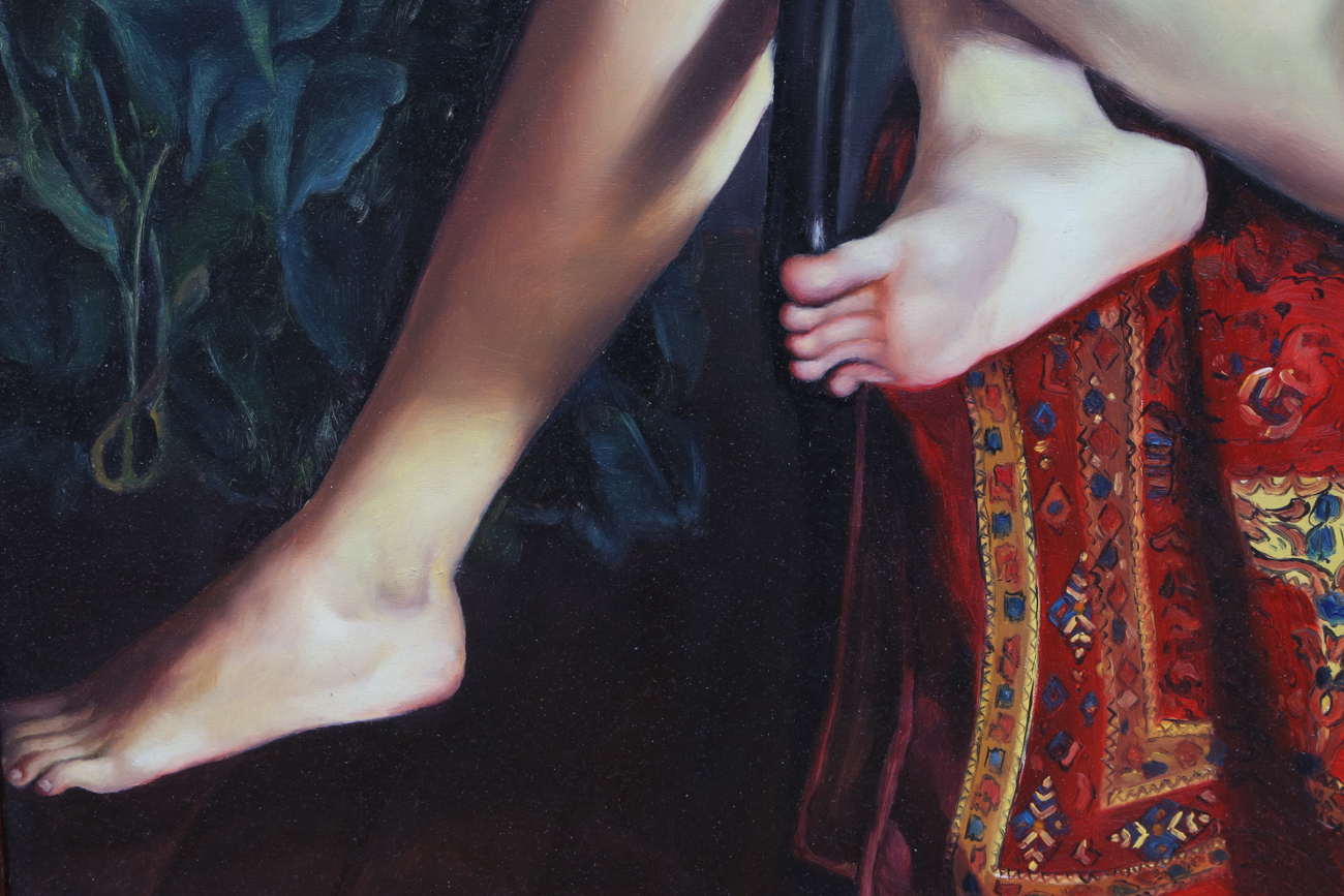 Zheng Qiu Original Oil Painting On Canvas