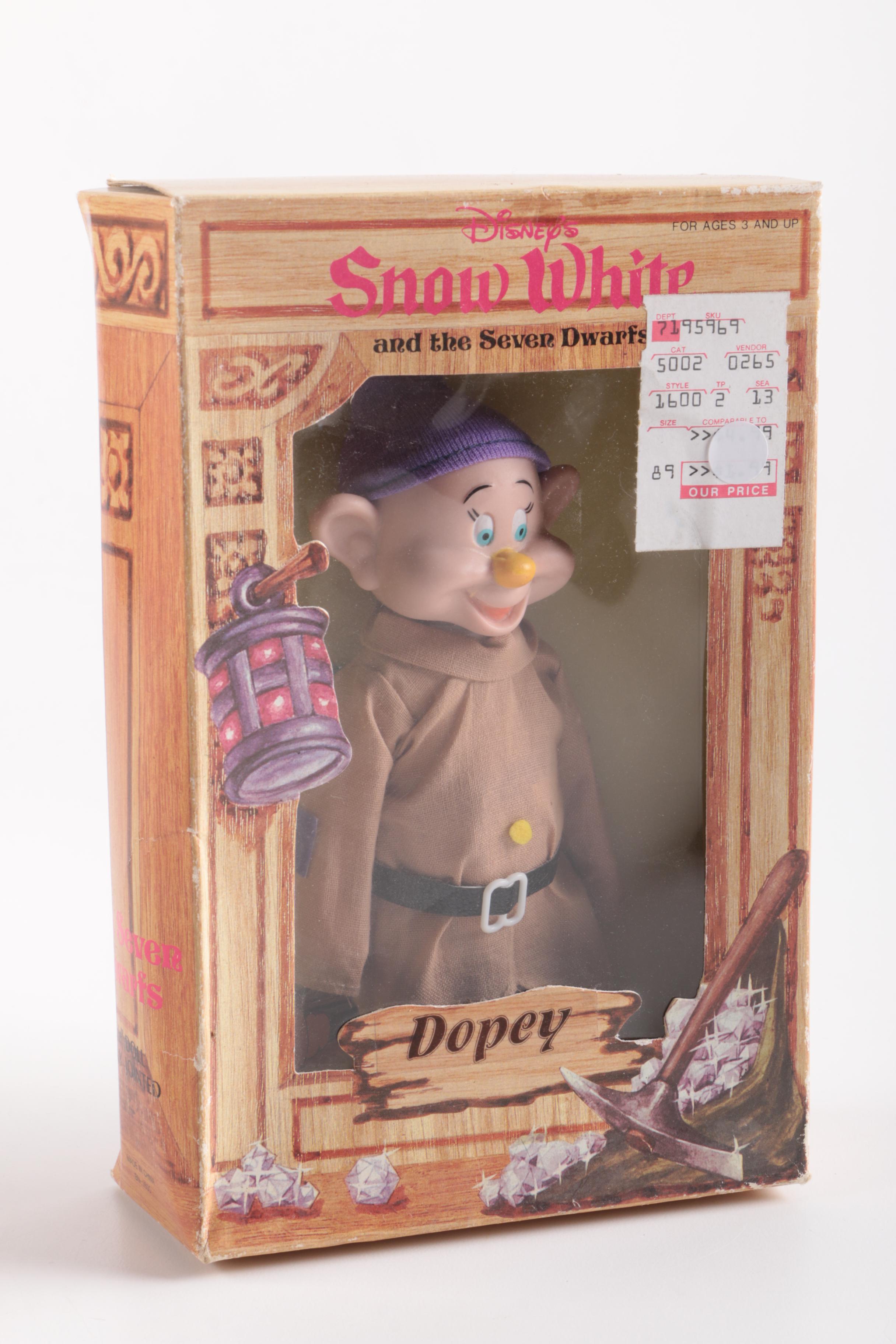 1990s Disney "Hercules" and "Snow White and the Seven Dwarfs" Toys